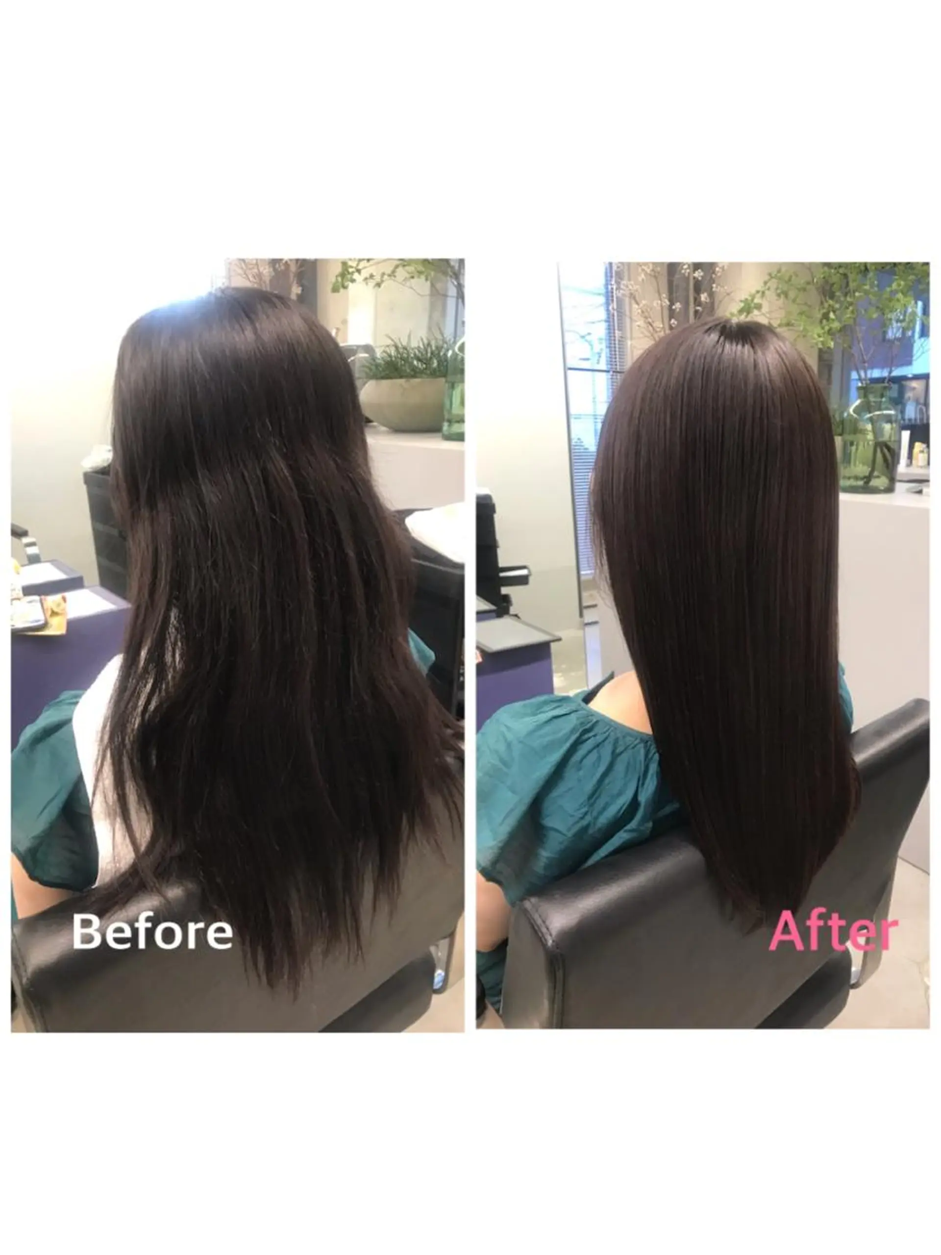 ロング トリートメント 酸熱トリートメント モデル様募集 まなみのヘアスタイル