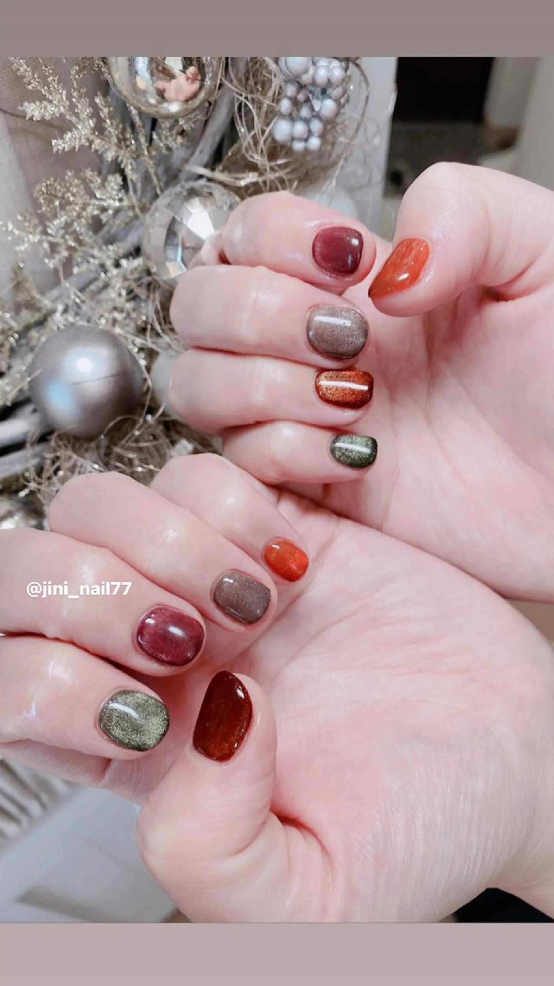 ネイル ハンドネイル JINI NAIL所属・ジニ ネイルのネイルデザイン