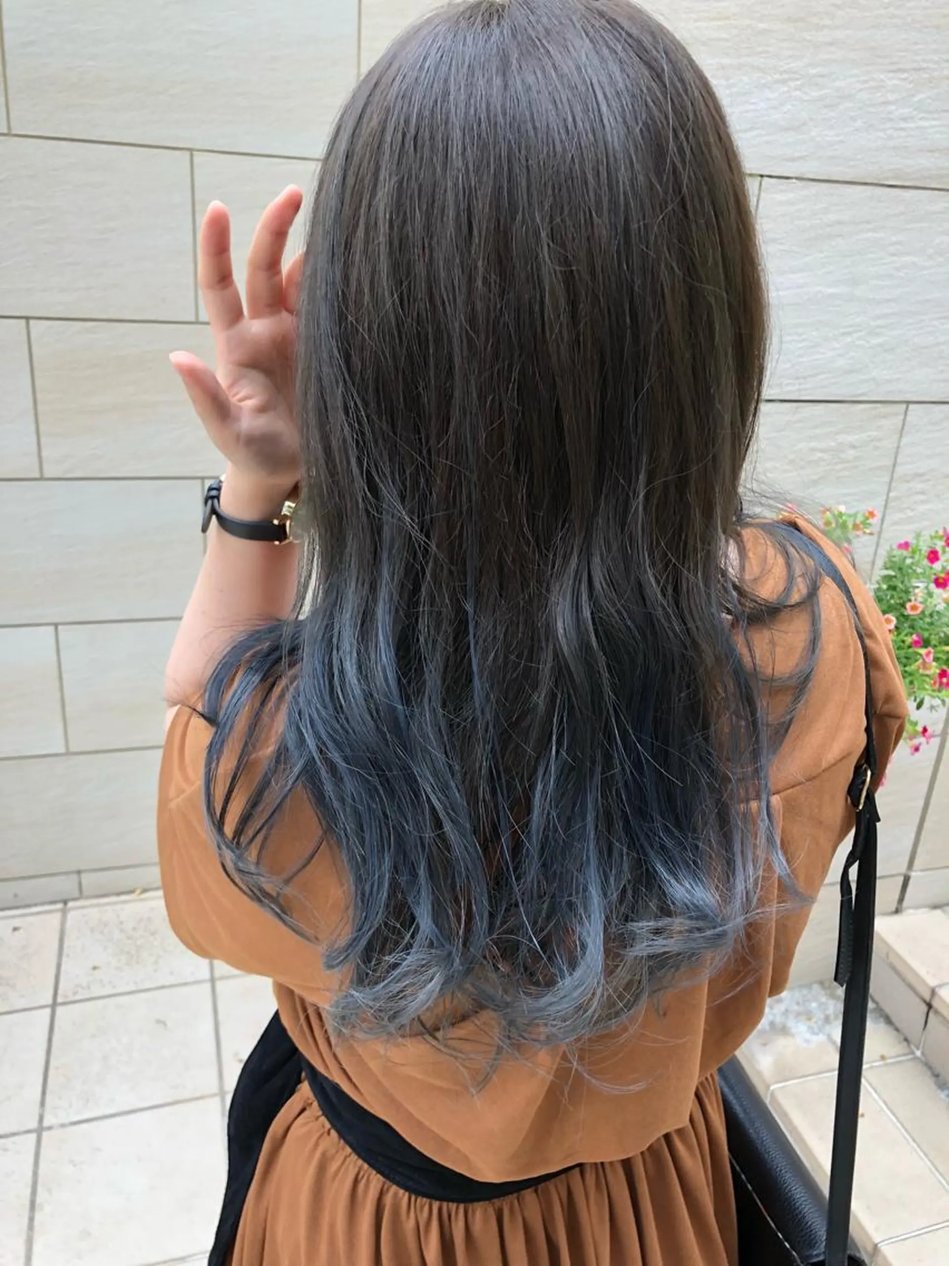 ロング カラー 似合わせ／代表 髪質改善/山田将大のヘアスタイル