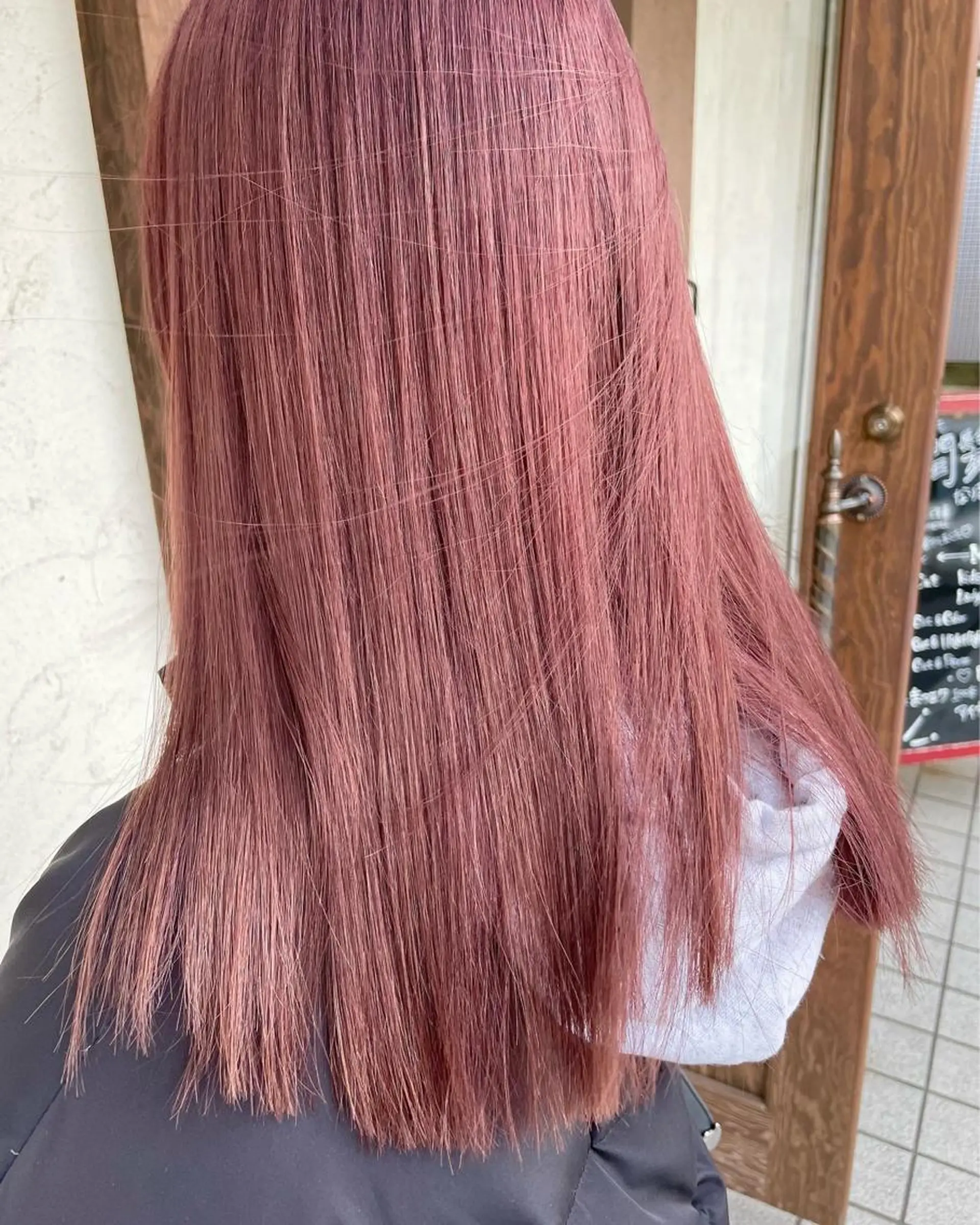 セミロング カット ヘアカラー トリートメント しもかわ かほのヘアスタイル