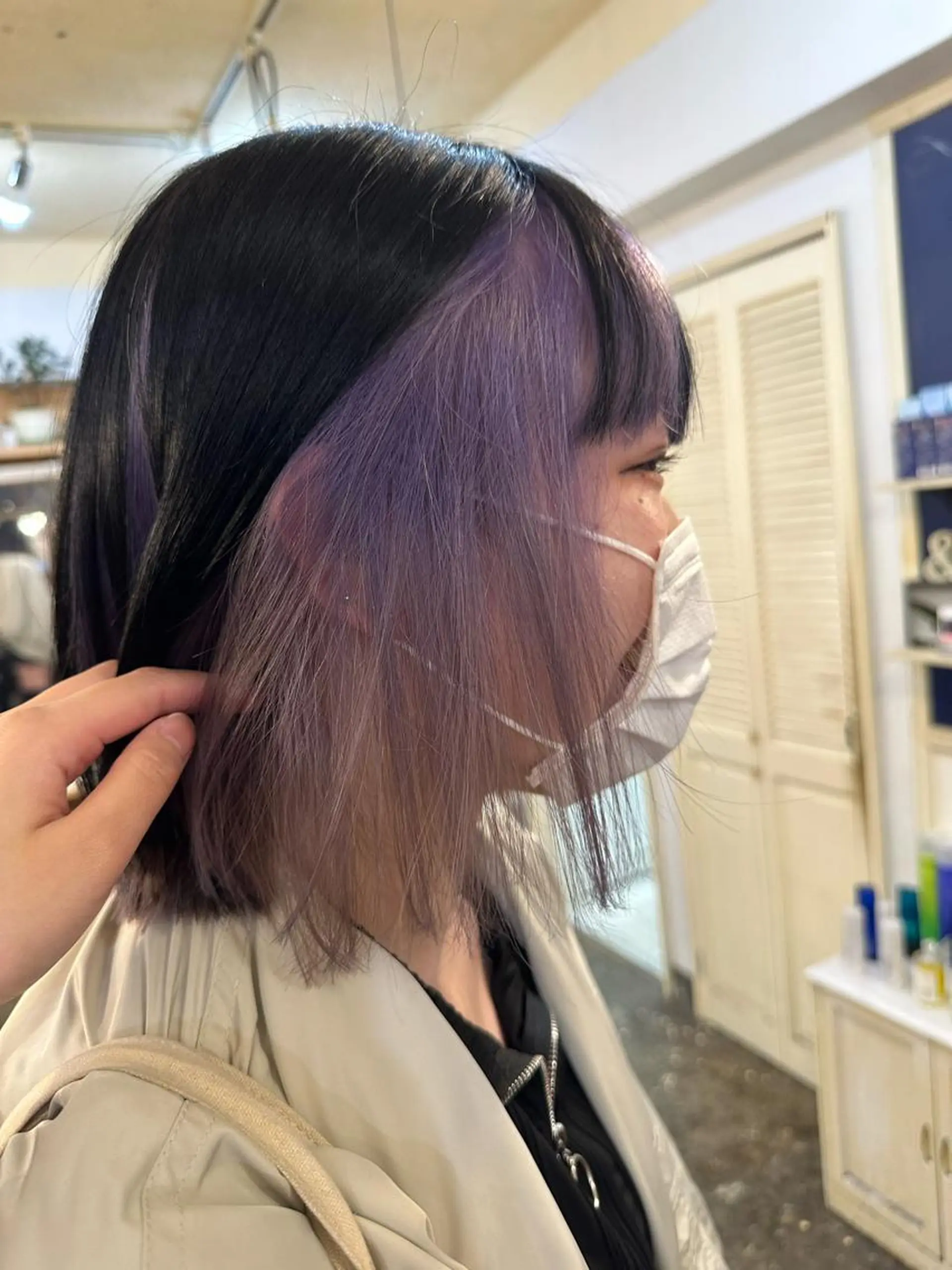 ミディアム JAM所属・完全個室/ケアカラー 🌟misaki🌟のヘアスタイル