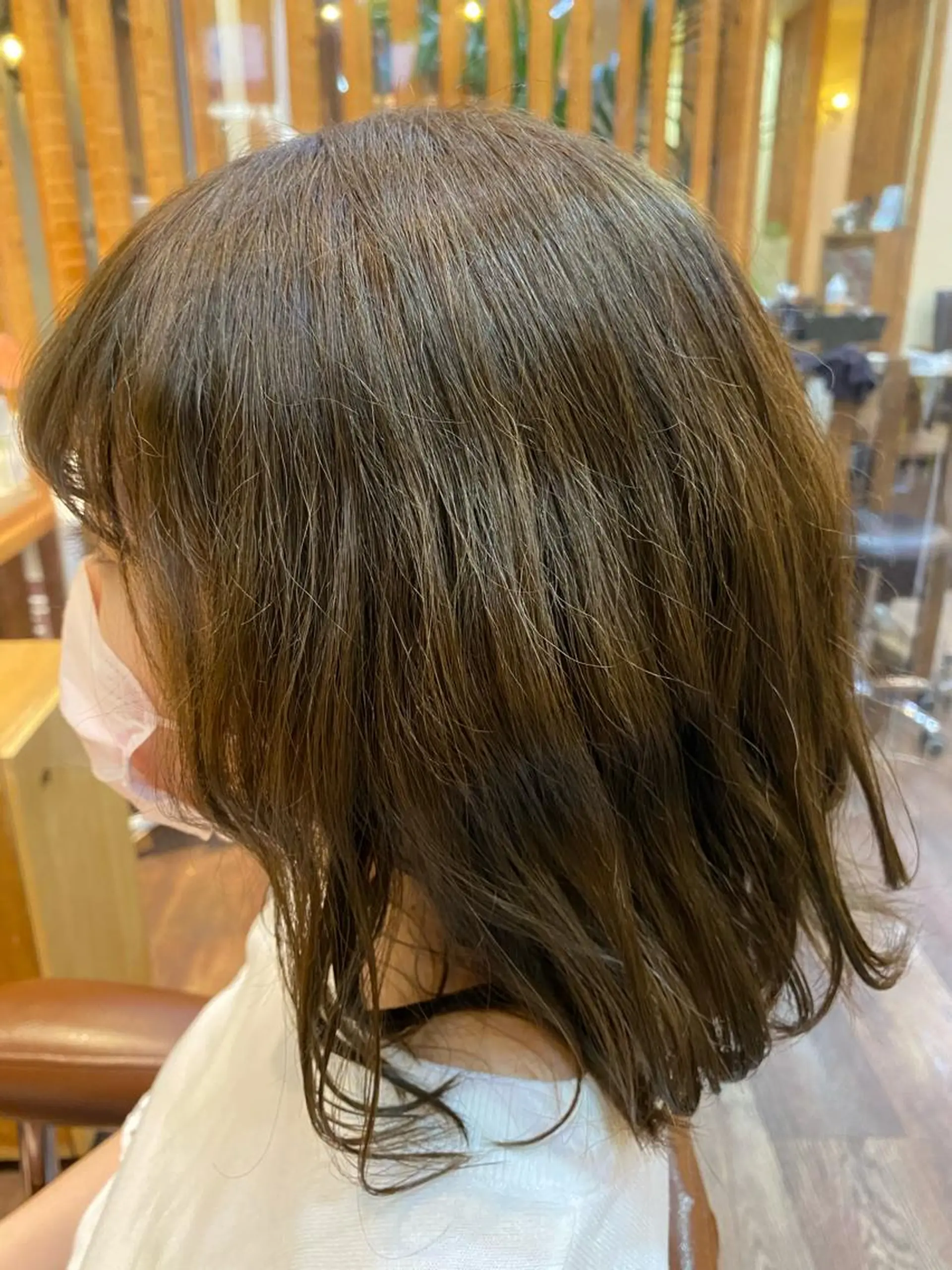 ミディアム カラー パーマ ヘアアレンジ メンズ キッズ ネイル マツエク・マツパ emu所属・🌈髪質改善・美髪矯 正・平野瀬乃🌈のヘアスタイル