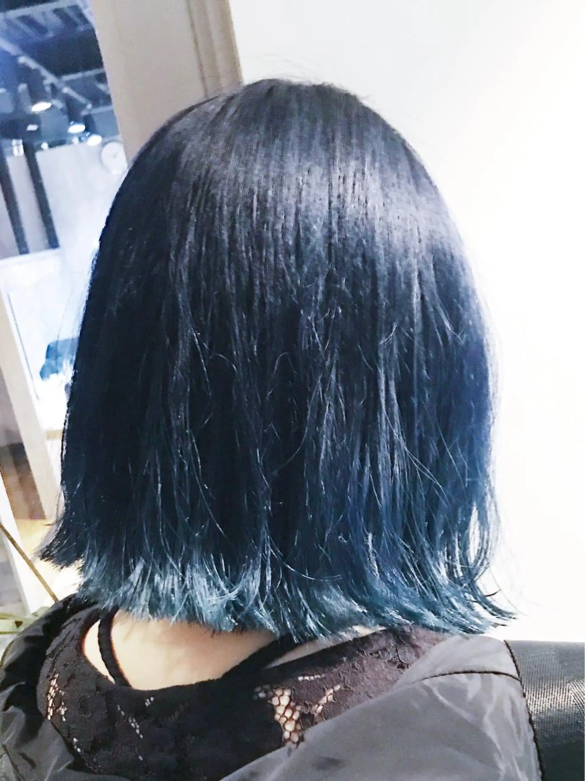 ショート カラー ブルーカラー グラデーションカラー ネイビーカラー DUMBO所属・【完全マンツー 恵比寿】佐藤 翔のヘアスタイル