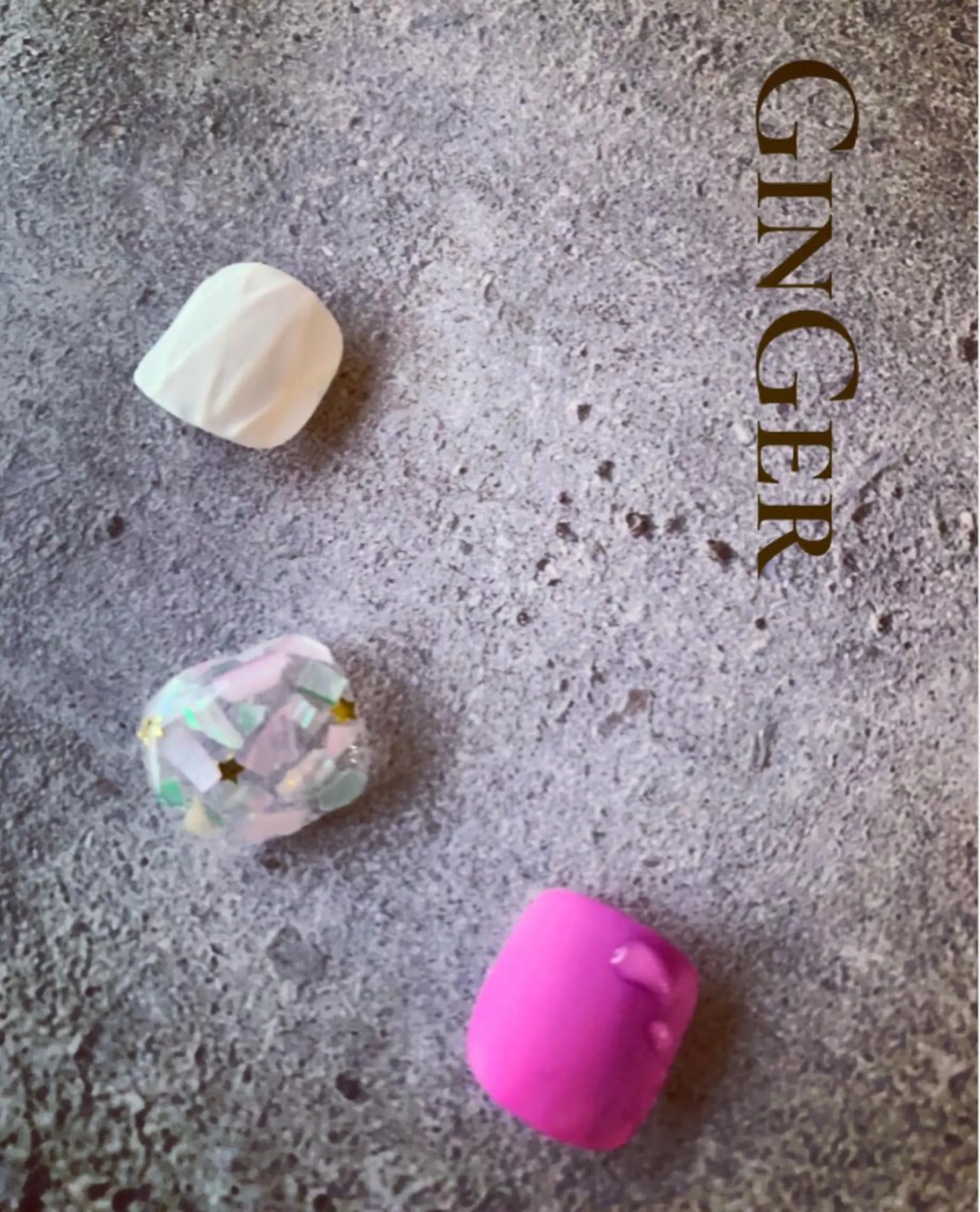 ネイル フットネイル GinGer nail salonのネイルデザイン