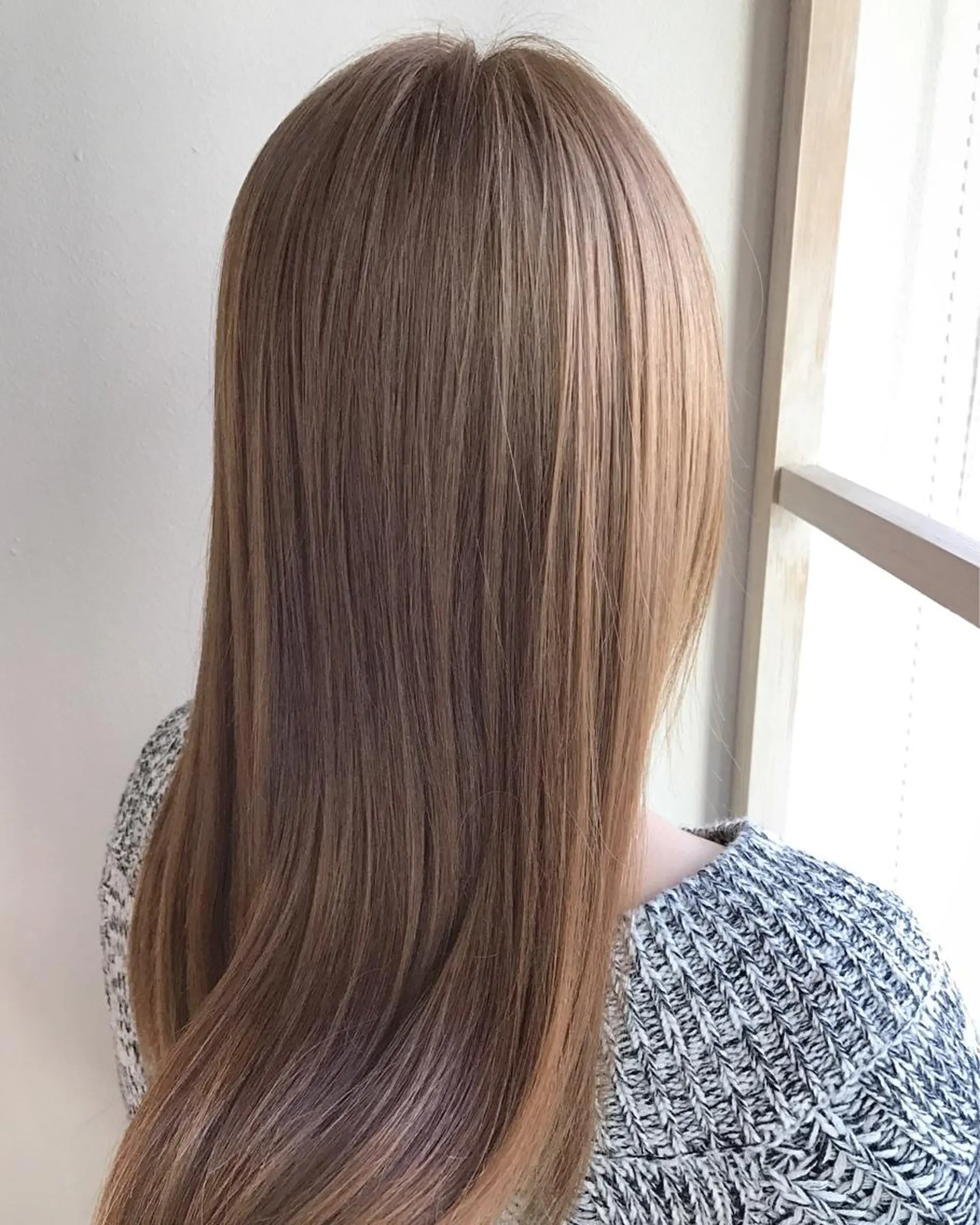 セミロング カラー ブリーチ ダブルカラー 【1日2名様限定】 AFLOAT白川雄副のヘアスタイル