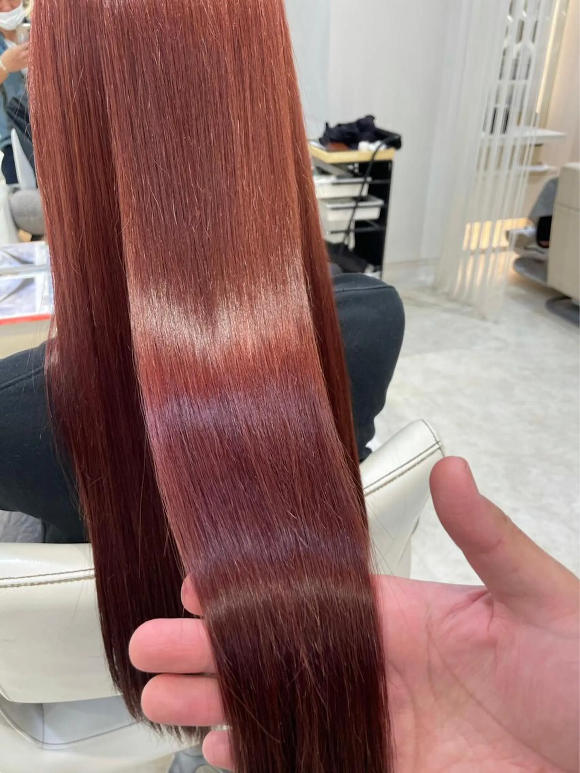 ロング カラー Agnos青山所属・鈴木 里奈のヘアスタイル