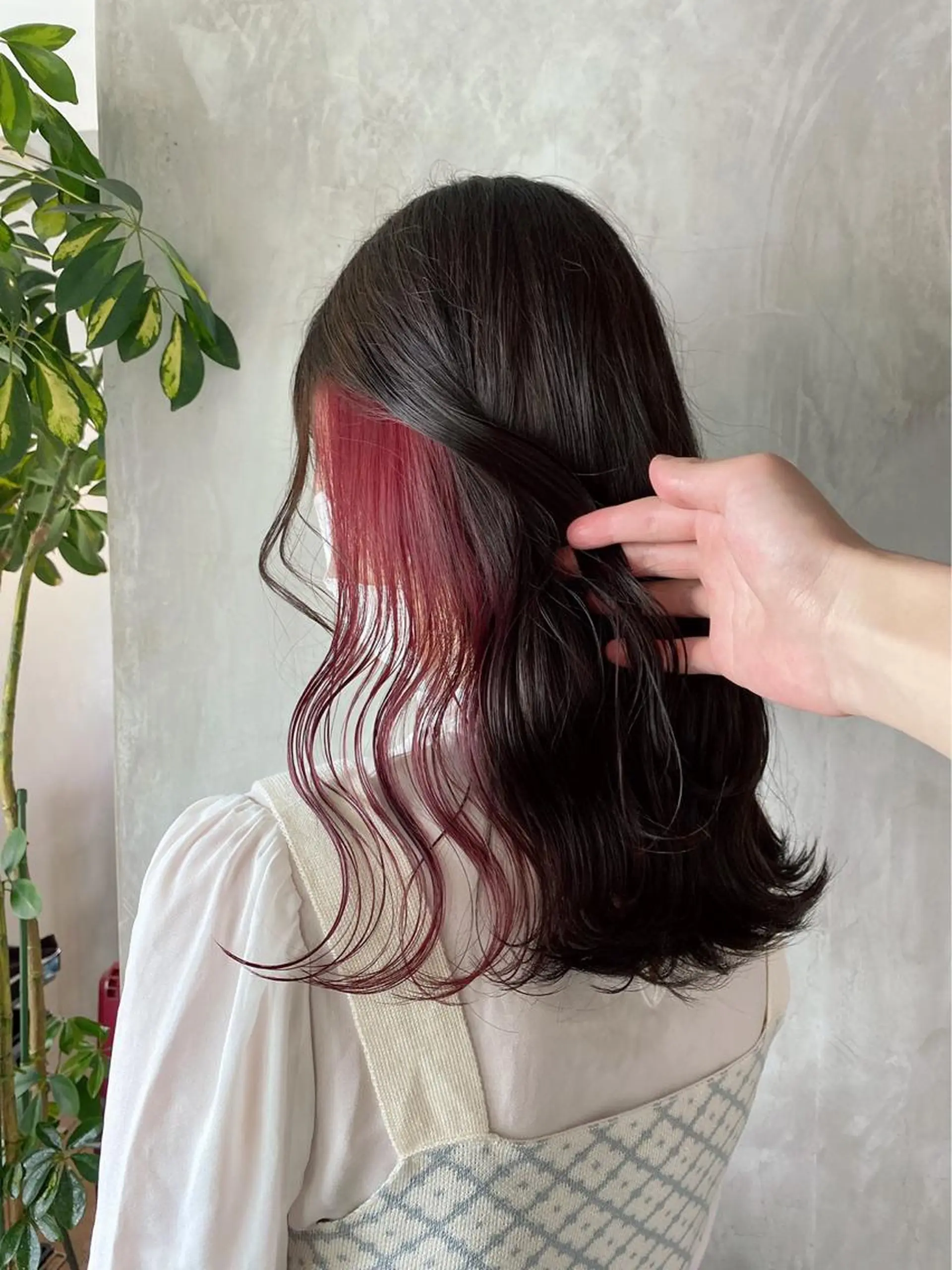 ロング 【縮毛矯正髪質改善】 中山健太のヘアスタイル