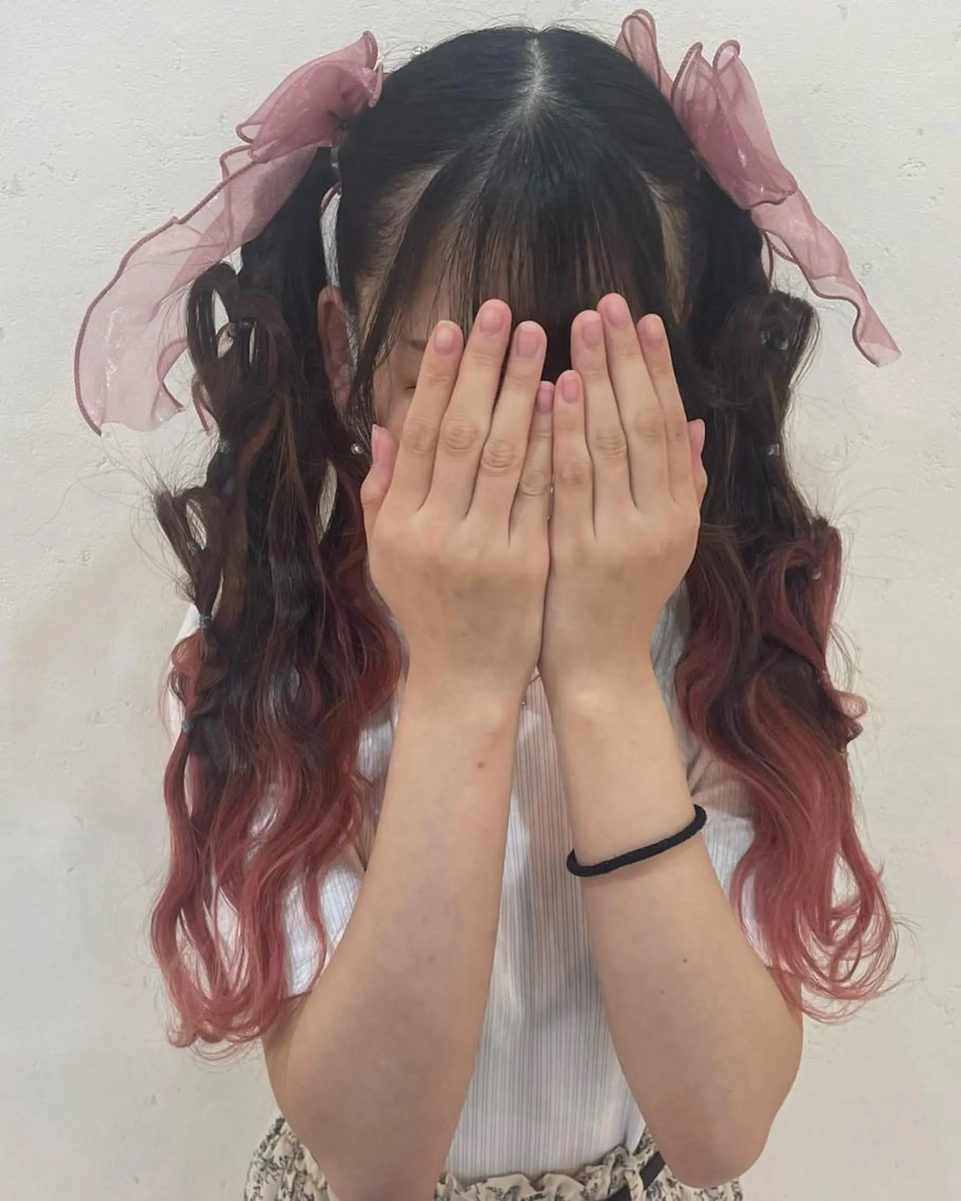 ヘアアレンジ 最高級シールエクステ 💜Fave/あかねのヘアスタイル