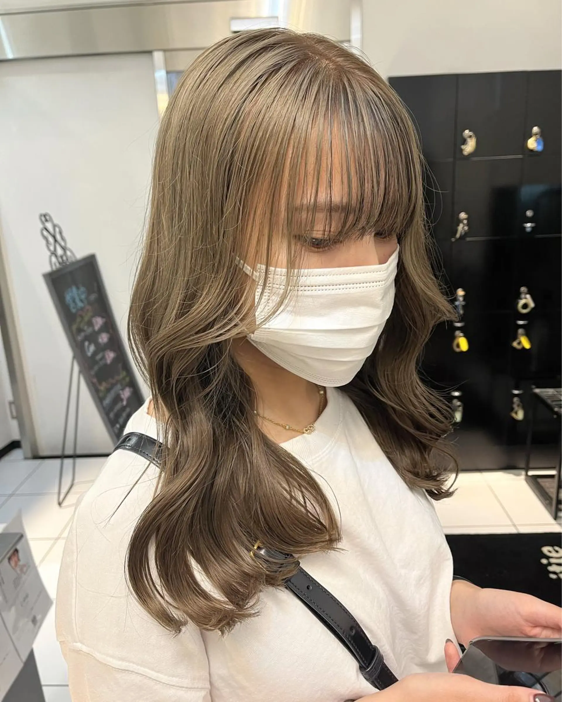 ロング カラー ヘアアレンジ channel所属・Natsumi ❤︎のヘアスタイル