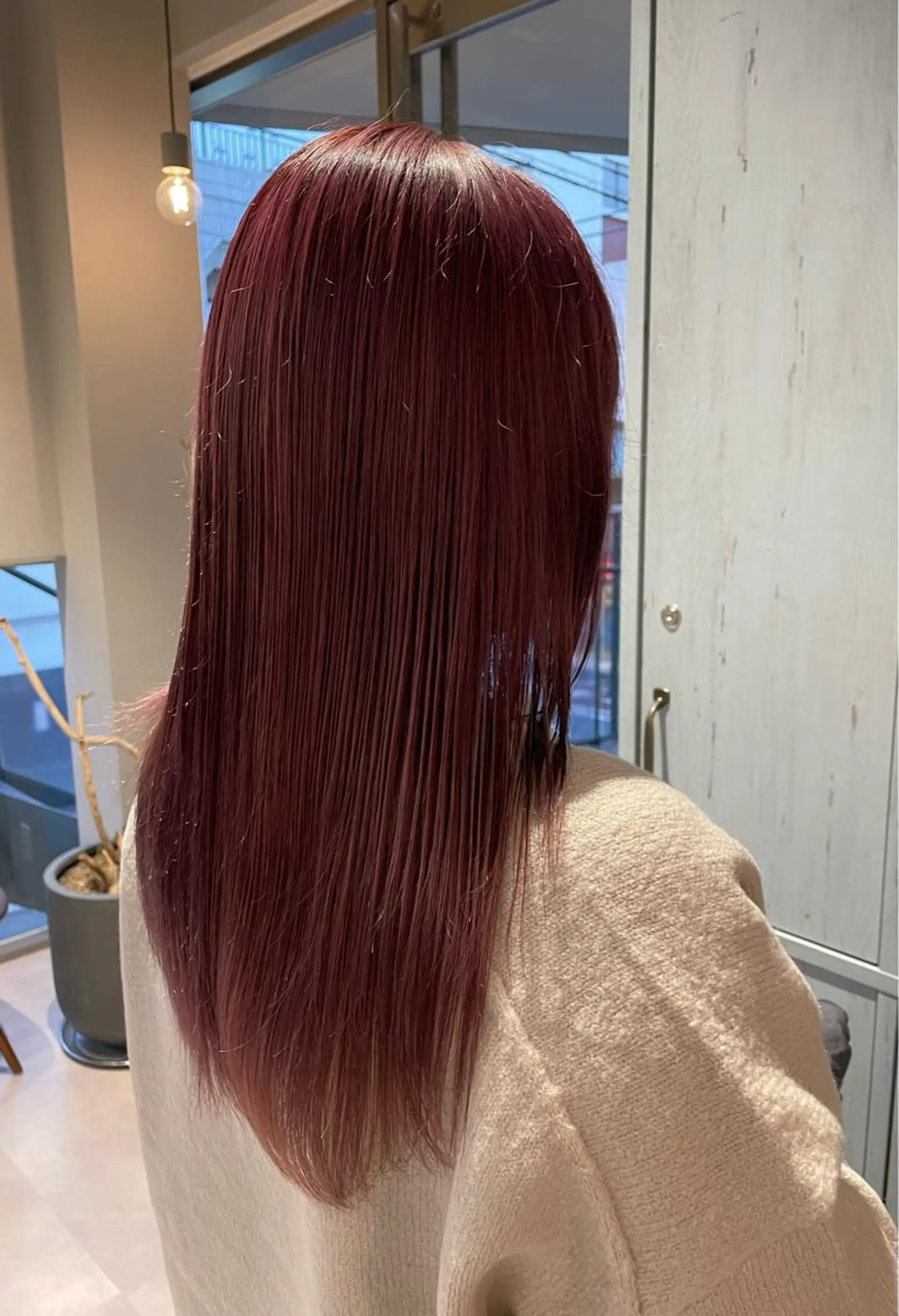 ロング カラー バレイヤージュ ベージュカラー ブリーチ ブロンド デザインカラー 韓国風/オシャレ /縮毛矯正/滝口琴未のヘアスタイル