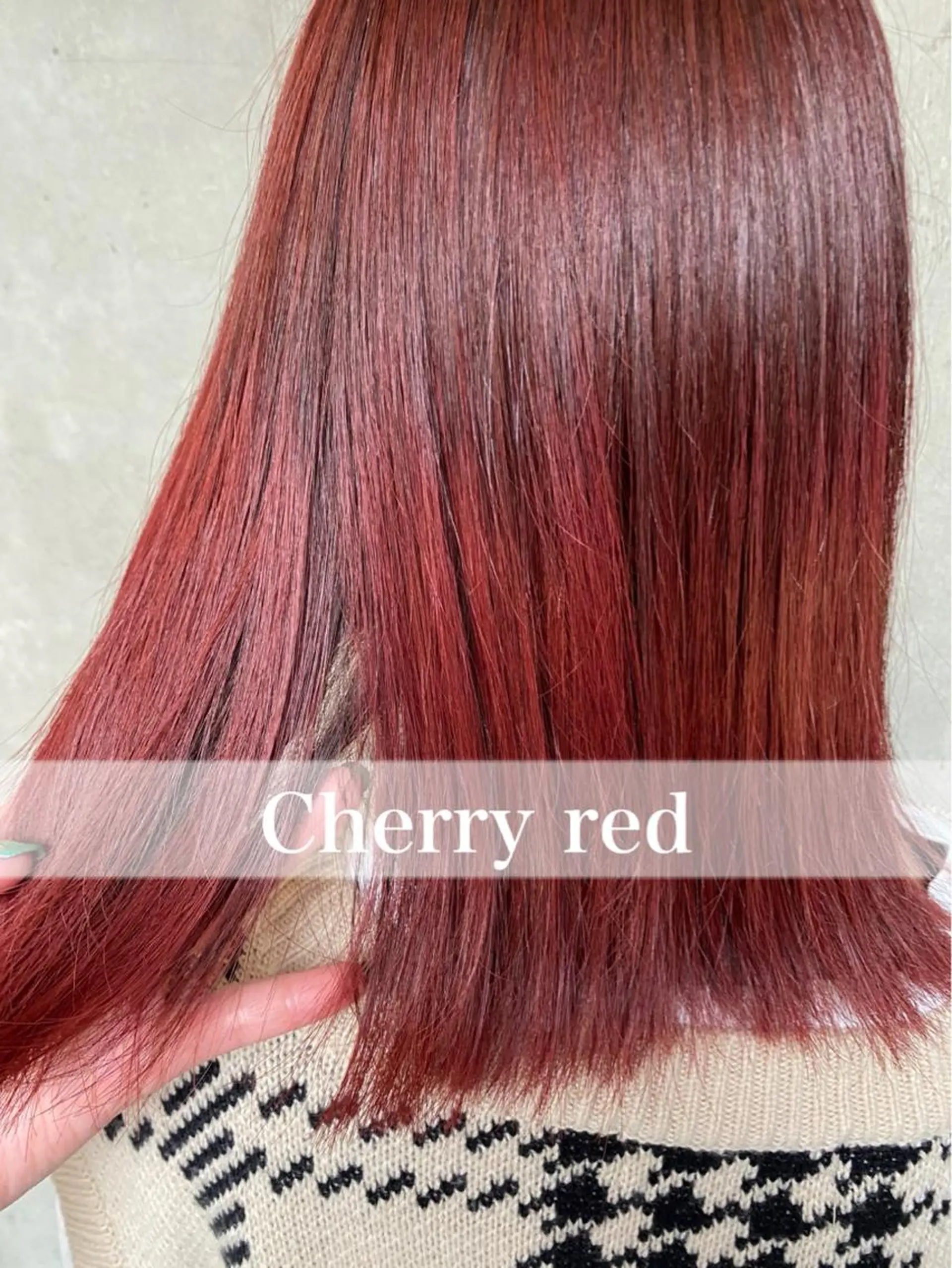 セミロング 透け感ベージュ /ミハルのヘアスタイル