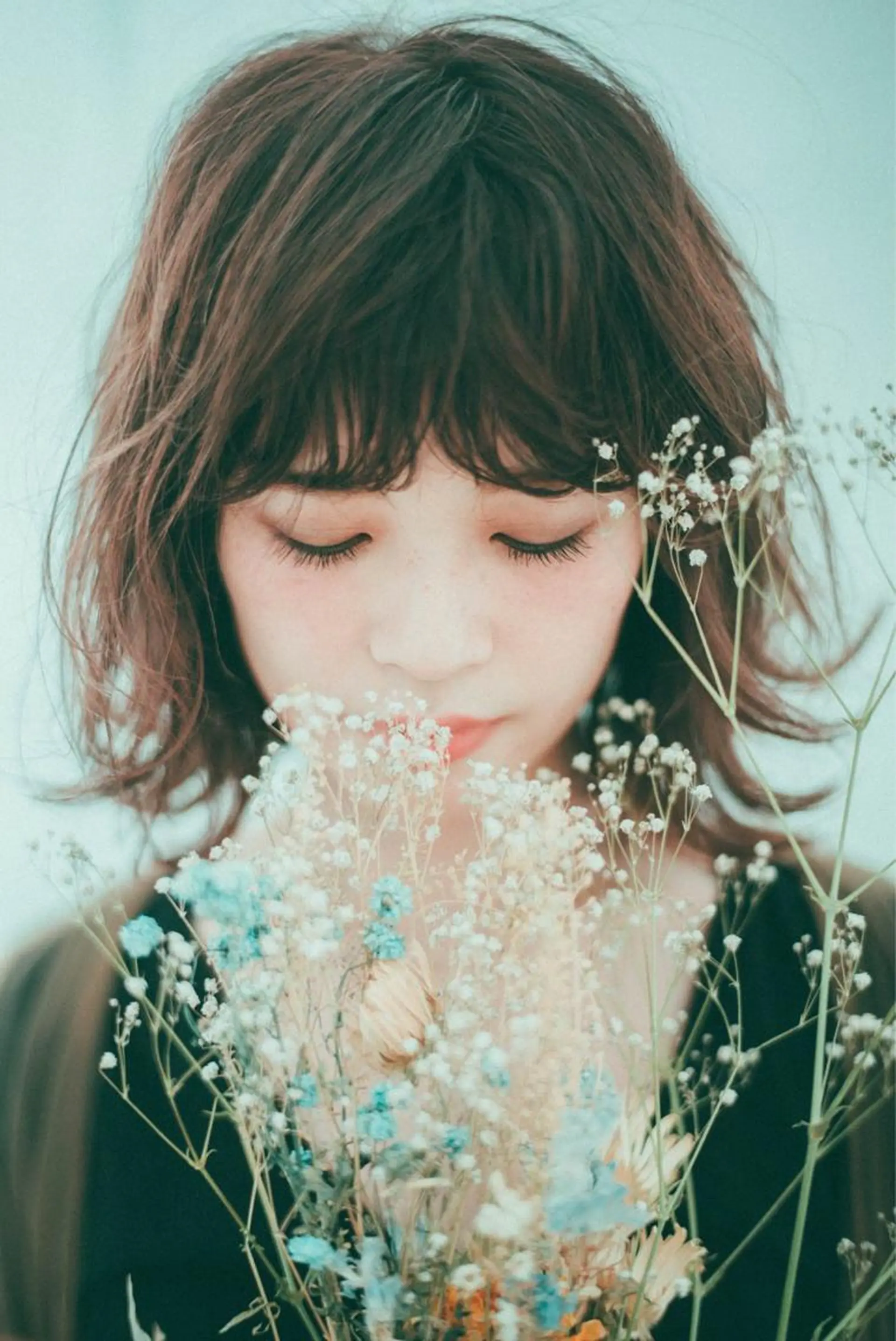 ミディアム 【デザイナー】田中 美生のヘアスタイル