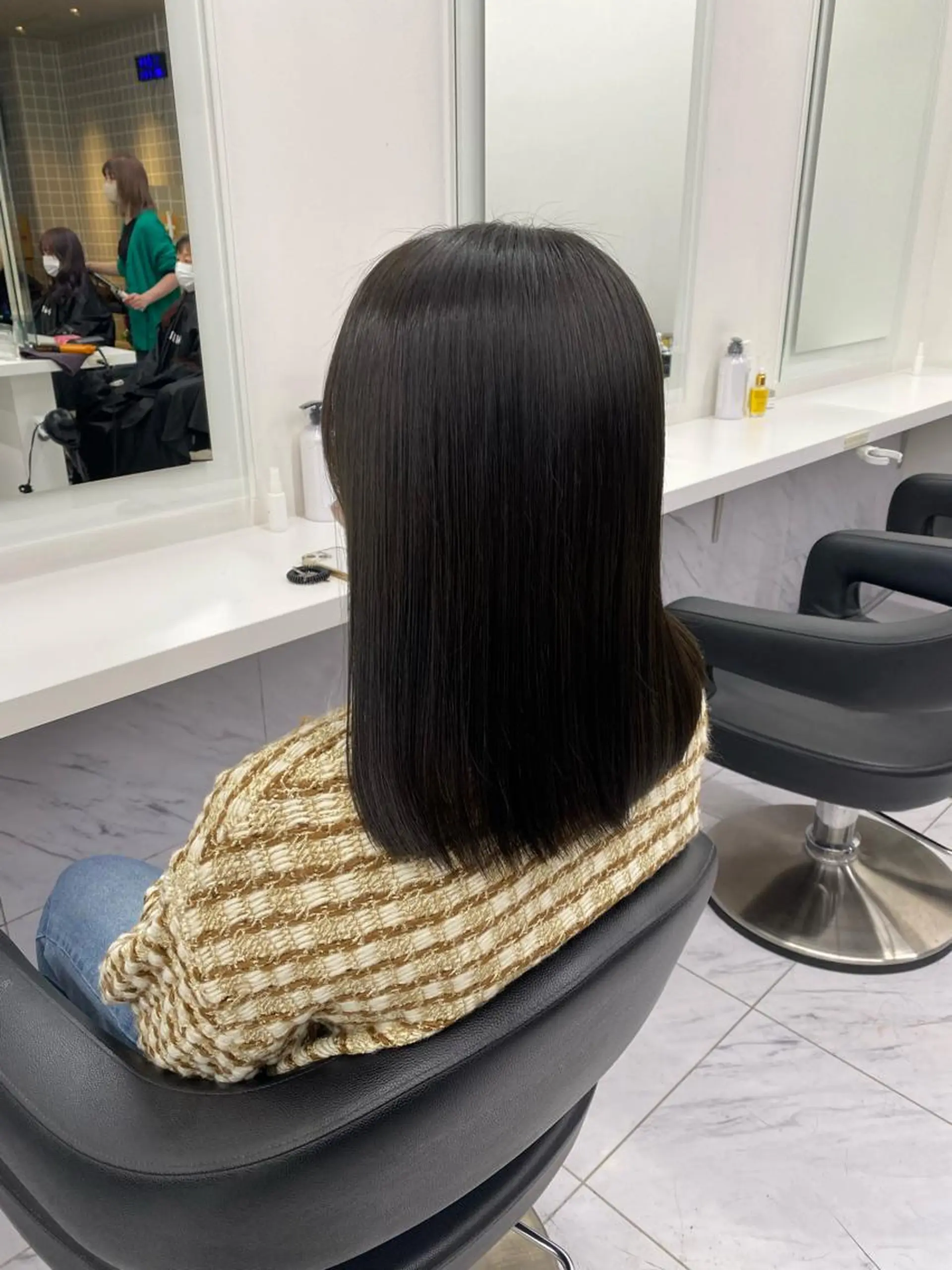 セミロング カラー ダブルカラー/ 横浜/JURIのヘアスタイル