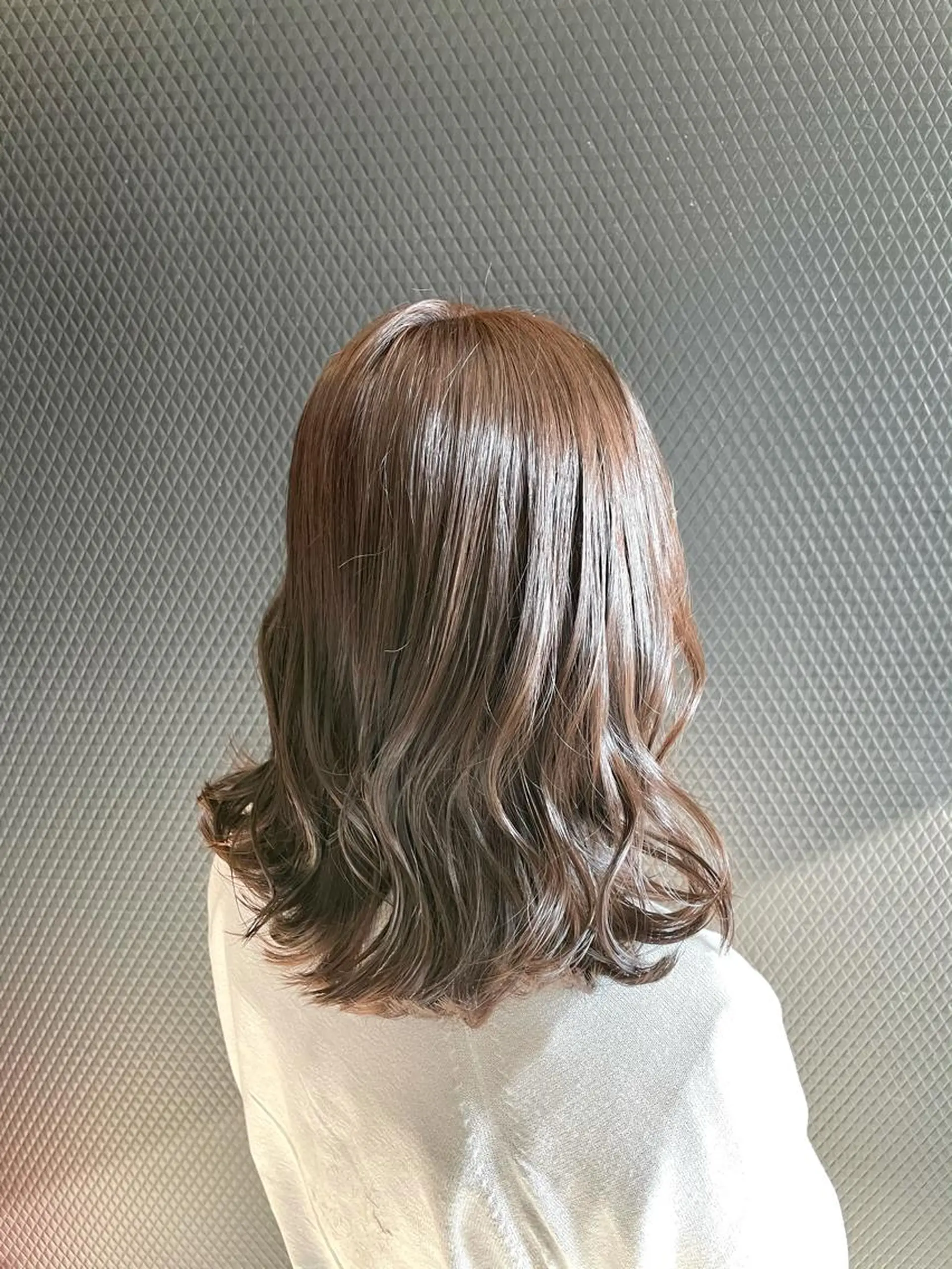 ミディアム カット ヘアカラー トリートメント hair  studio A.R.S所属・烏丸/艶髪/レイヤー /韓国風/廣瀬尚輝のヘアスタイル