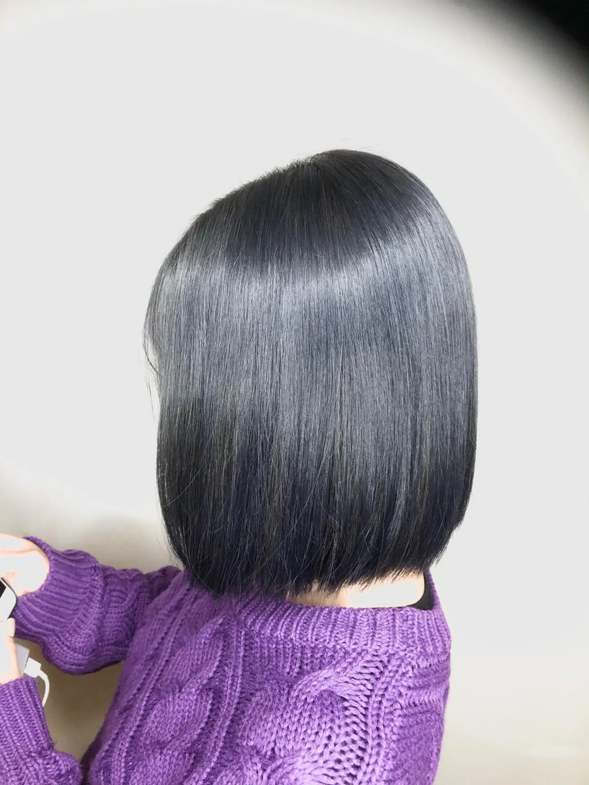 ショート 酸性ストレート カット 縮毛矯正 トリートメント colorshair 田宮店/大岡亮介のヘアスタイル