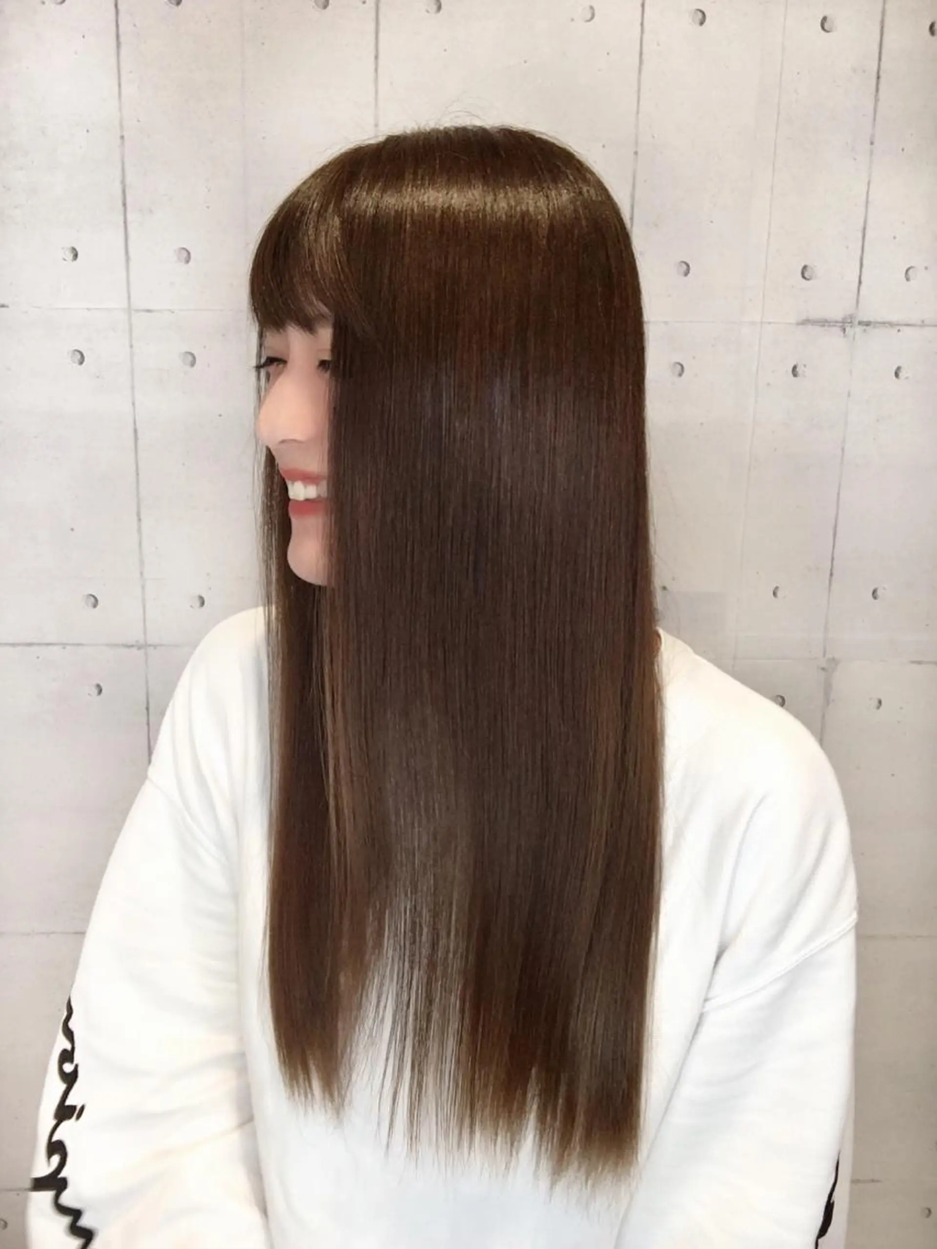 ロング カラー 韓・中華美女ヘア 🇰🇷×🇨🇳のヘアスタイル