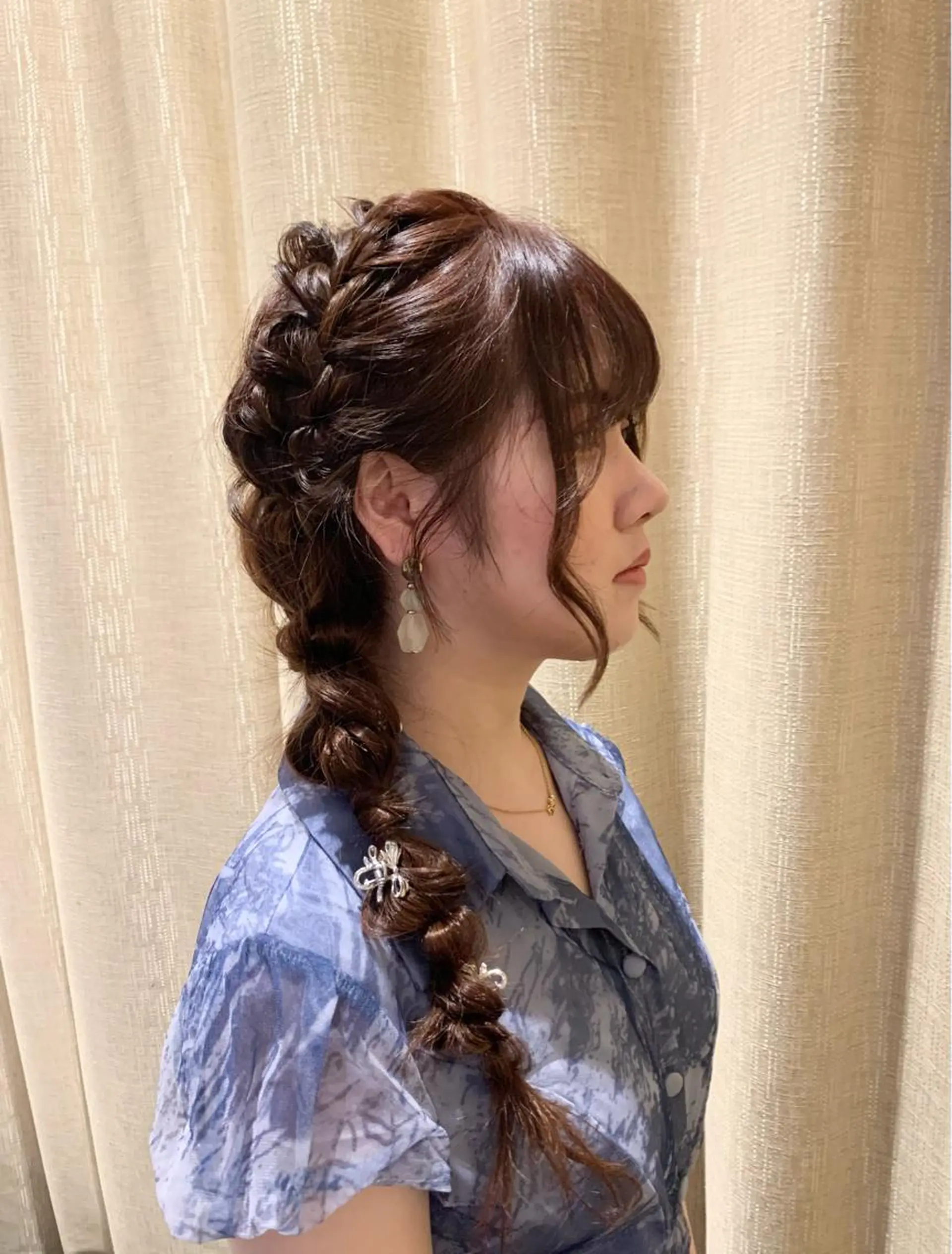 ロング ヘアセット 庄司 沙羅のヘアスタイル