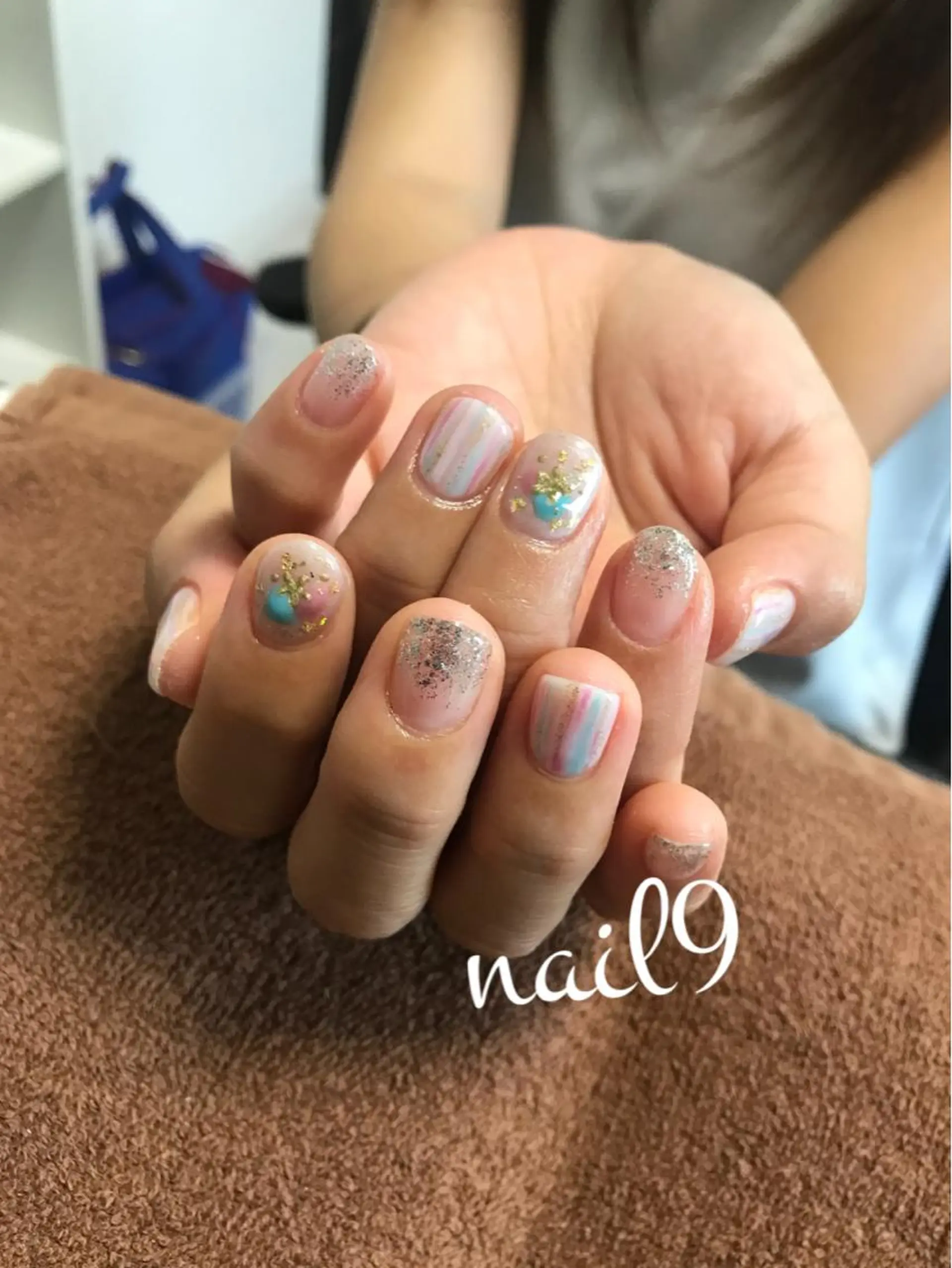 ネイル 夏ネイル ネイルサロン nail9のネイルデザイン