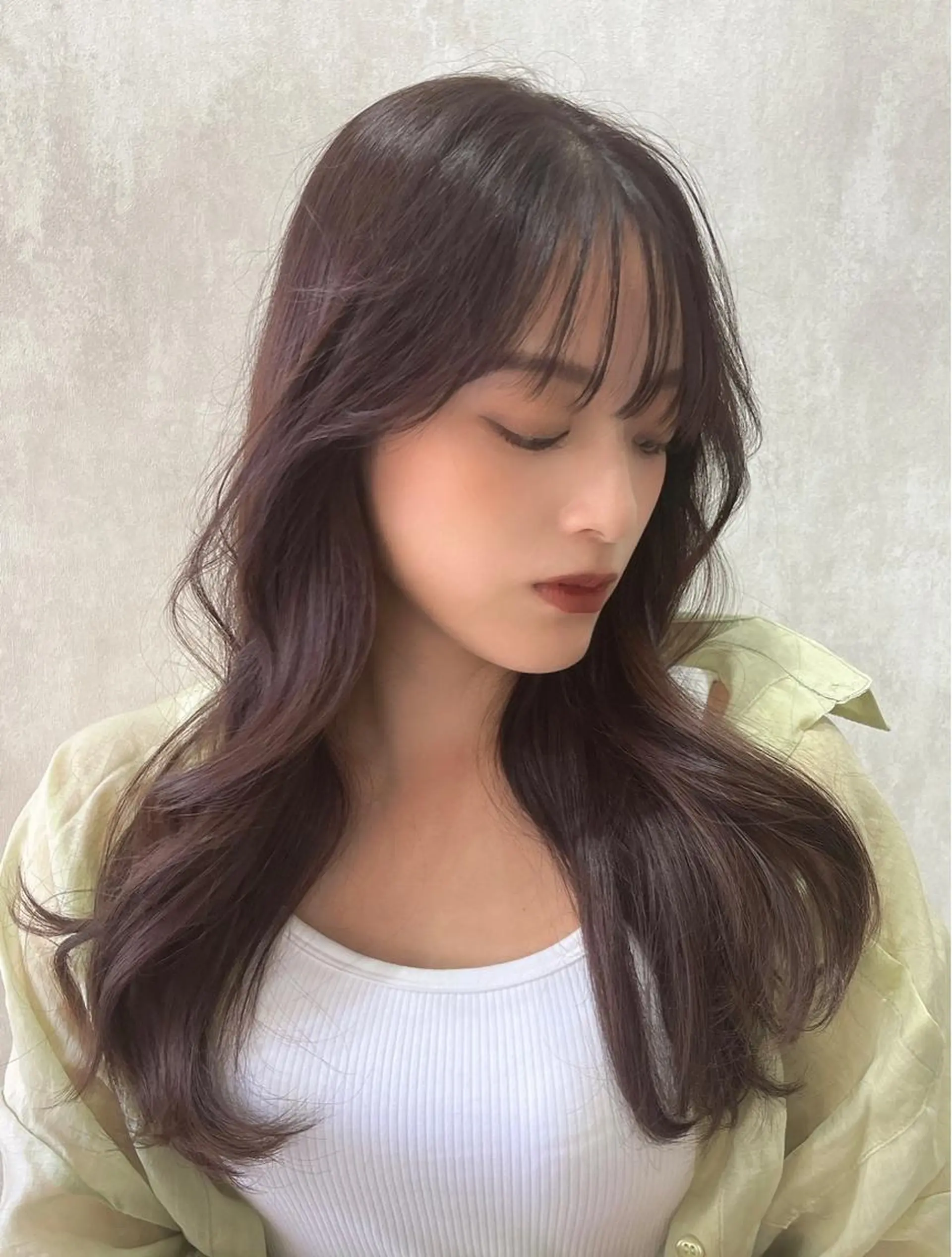 ロング レイヤー/韓国 ❤️髪質改善　芹奈のヘアスタイル