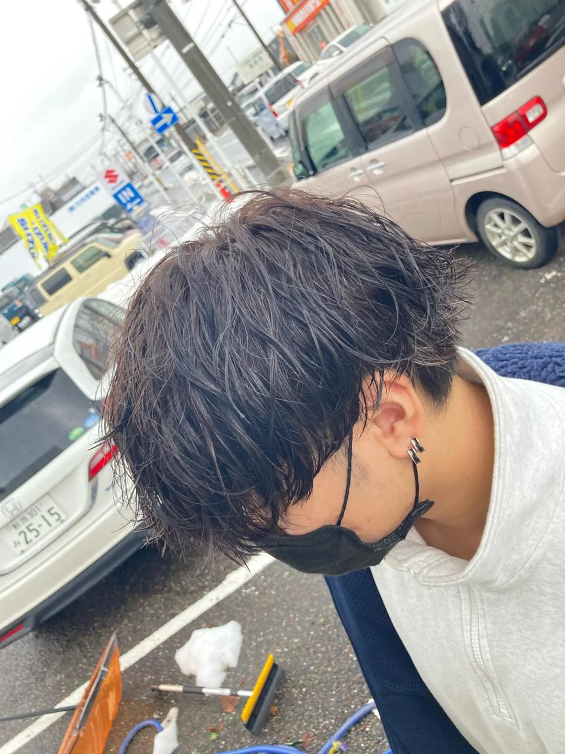 ミディアム パーマ メンズ パーマが得意な【最高 悠斗】のヘアスタイル