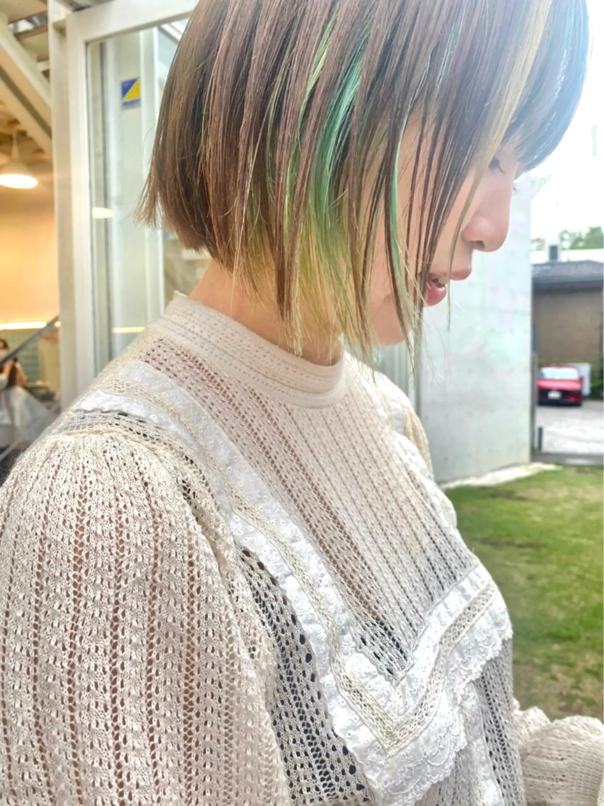 ショート カラー 横浜似合わせ美容師 スタイリスト✂️ゆりのヘアスタイル