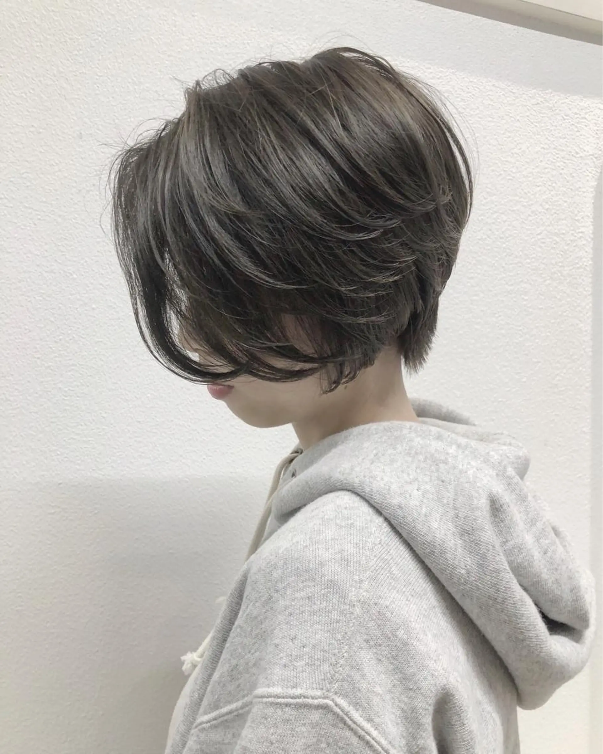 ショート カラー ヘアアレンジ ハンサムショート ショートヘア カット ヘアカラー トリートメント GiseL天神カラー 髪質改善/ブリーチのヘアスタイル