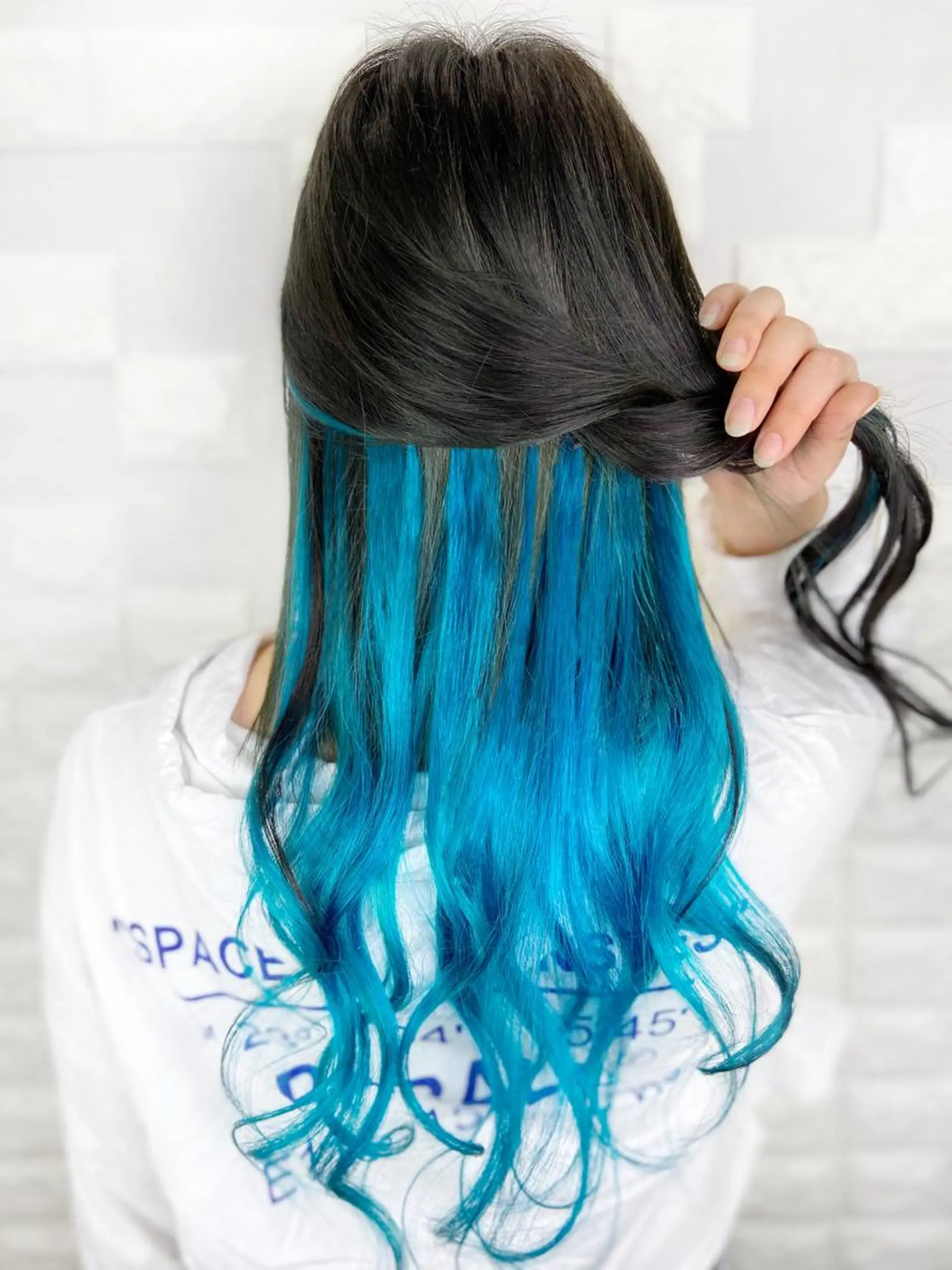 ロング カラー ヘアアレンジ Shelltie Fiel (シェルティフィエル)所属・次世代シールエクステ 錦糸町 小泉 朋之のヘアスタイル