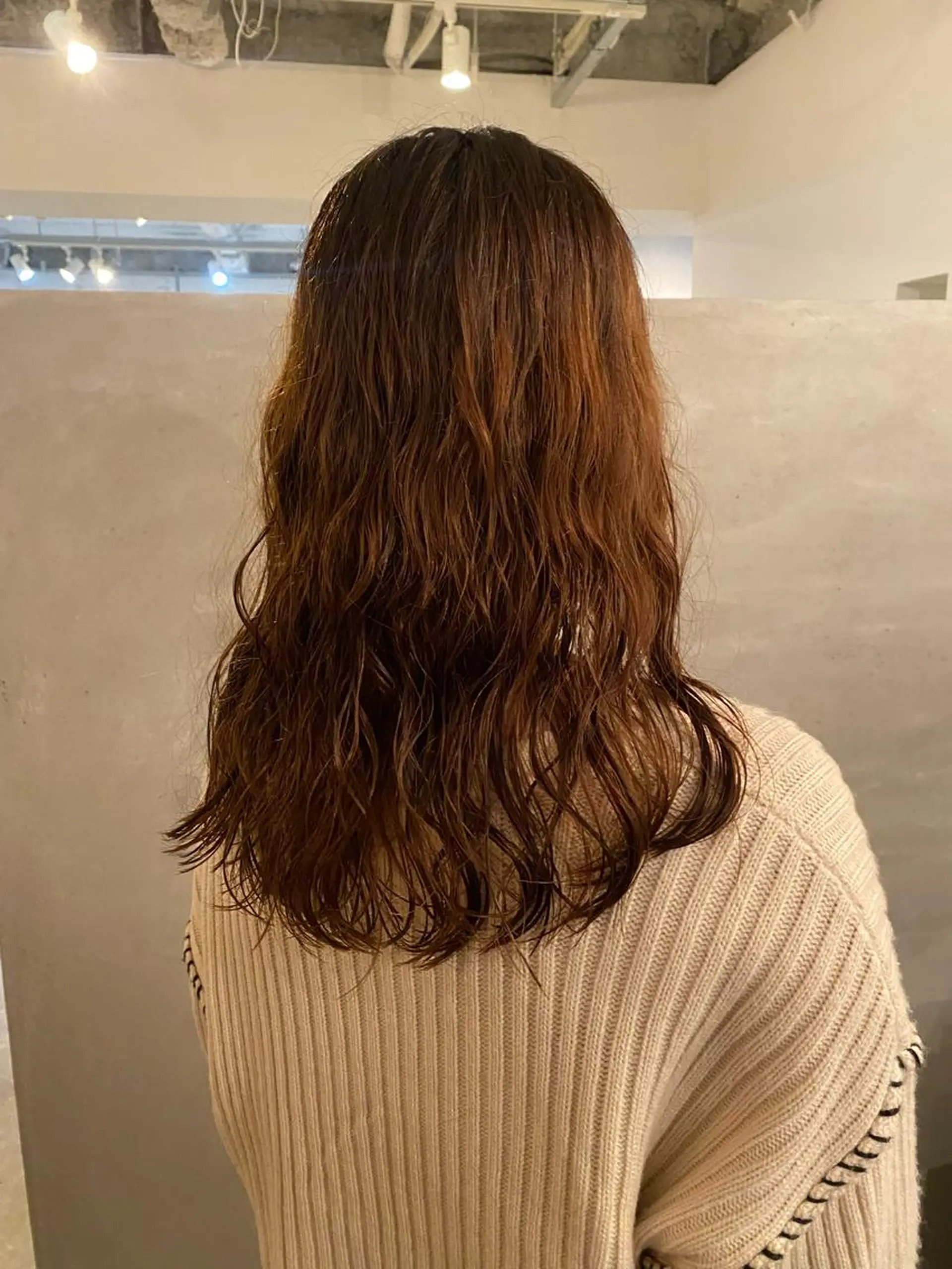 ロング パーマ pepin by merci所属・ari/ヘアセット レイヤーカット✂︎のヘアスタイル