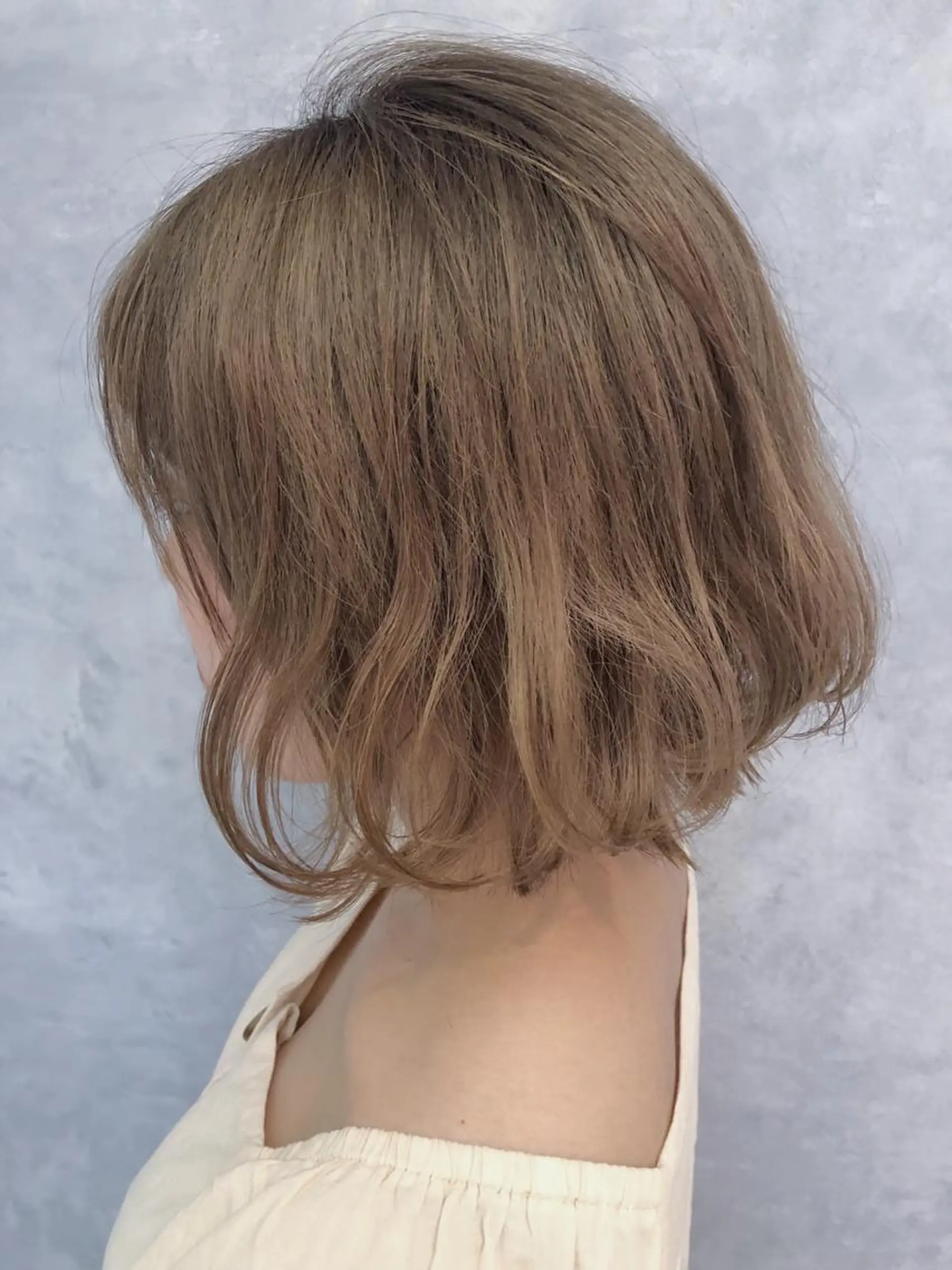 ミディアム カラー ヘアカラー トリートメント 五月女 隼人のヘアスタイル