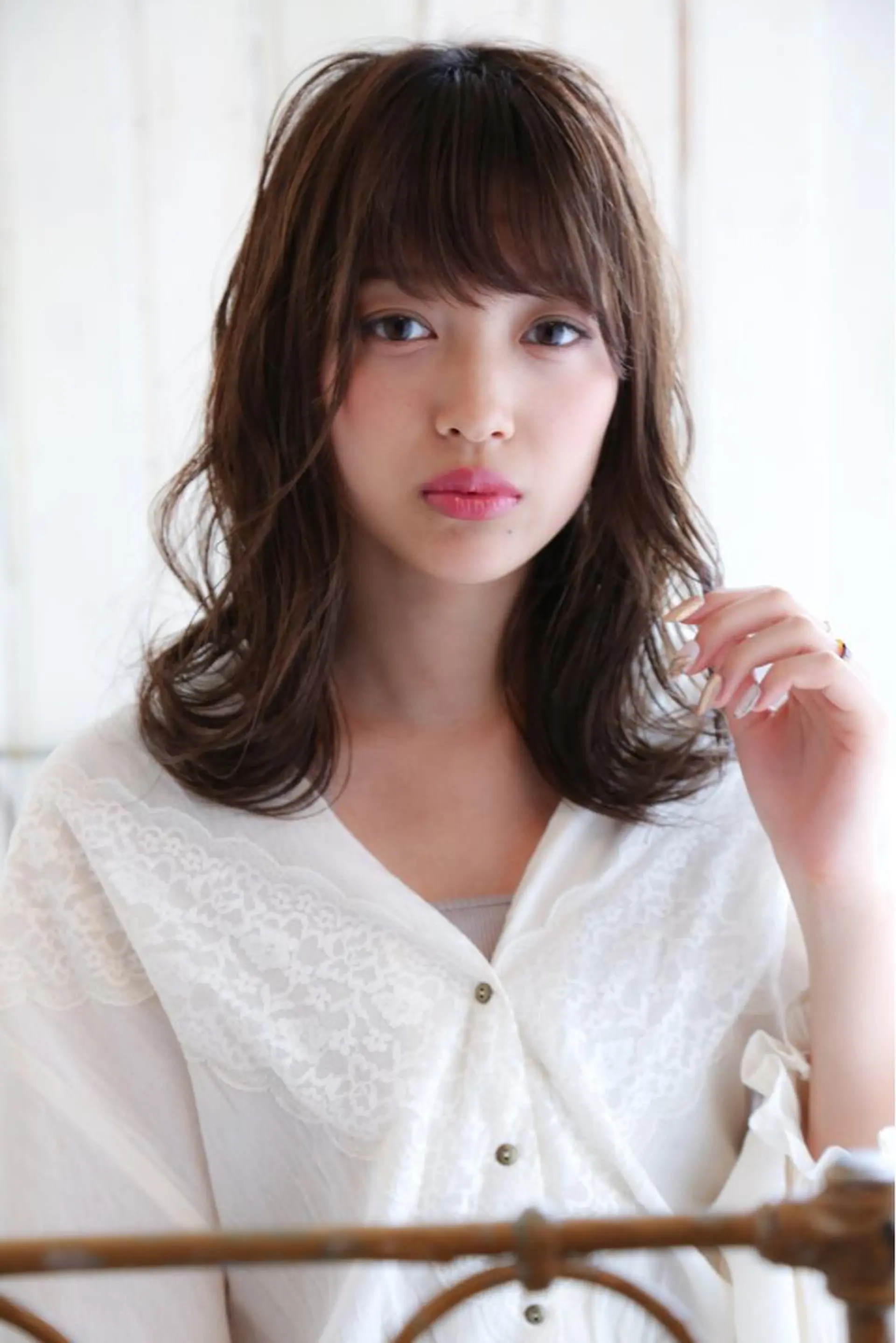 セミロング 石渡このみ 🍊レイヤーカットのヘアスタイル