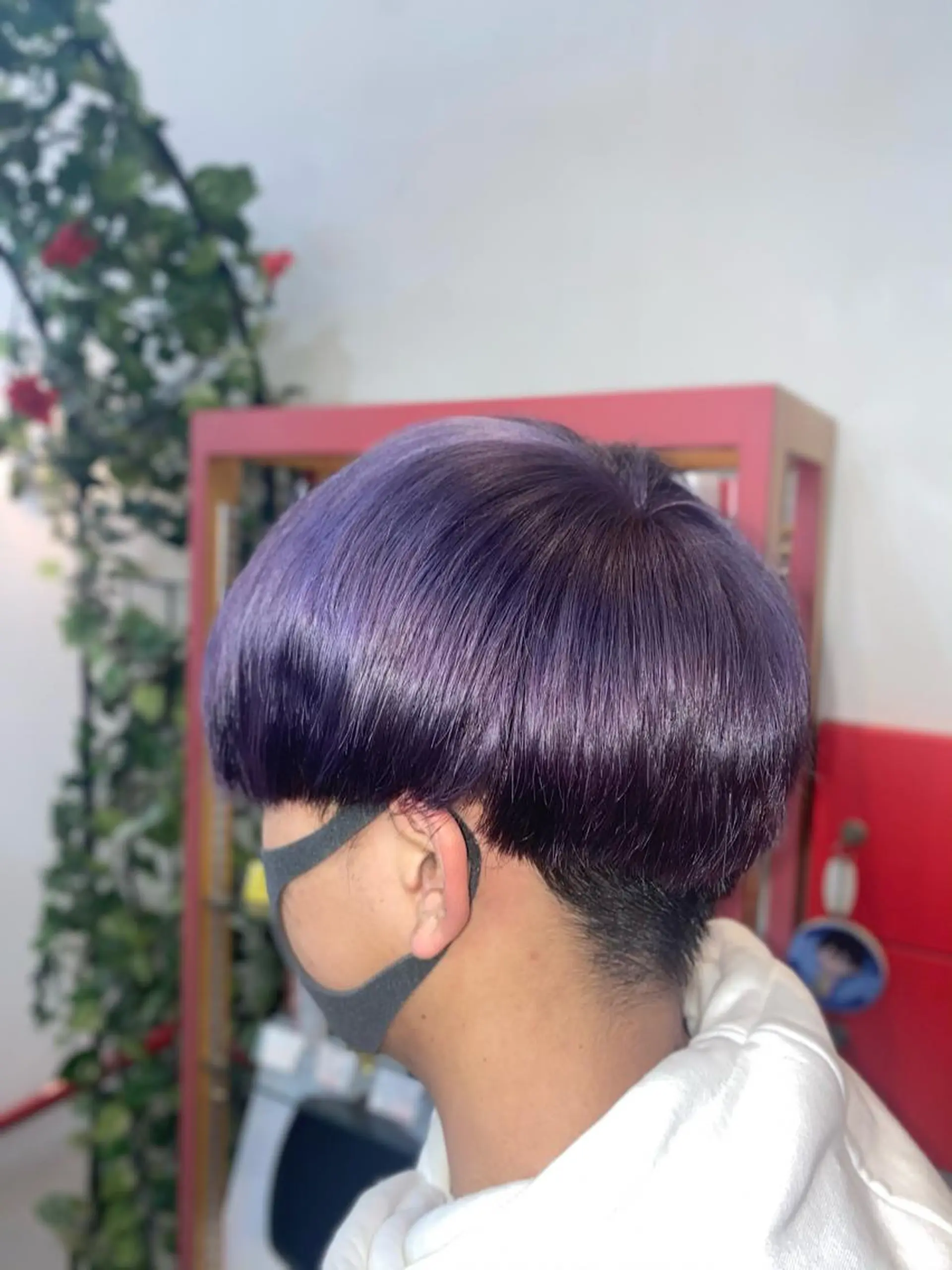 メンズ ヘアカラー ゆぴ☾‪/推しカラー /ハイトーンのヘアスタイル