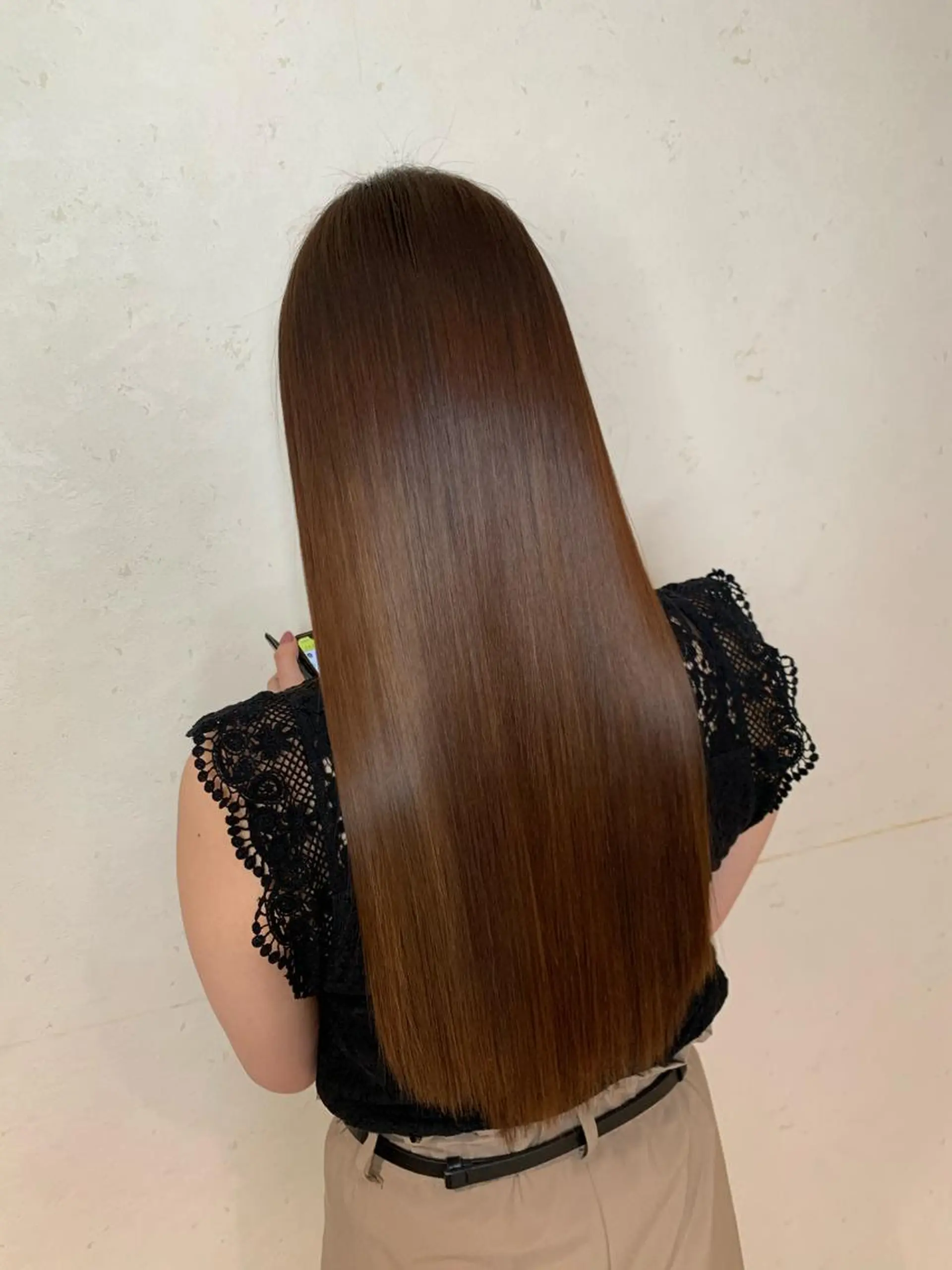 ロング カラー 縮毛矯正 トリートメント 小島嵩人 縮毛矯正 髪質改善のヘアスタイル