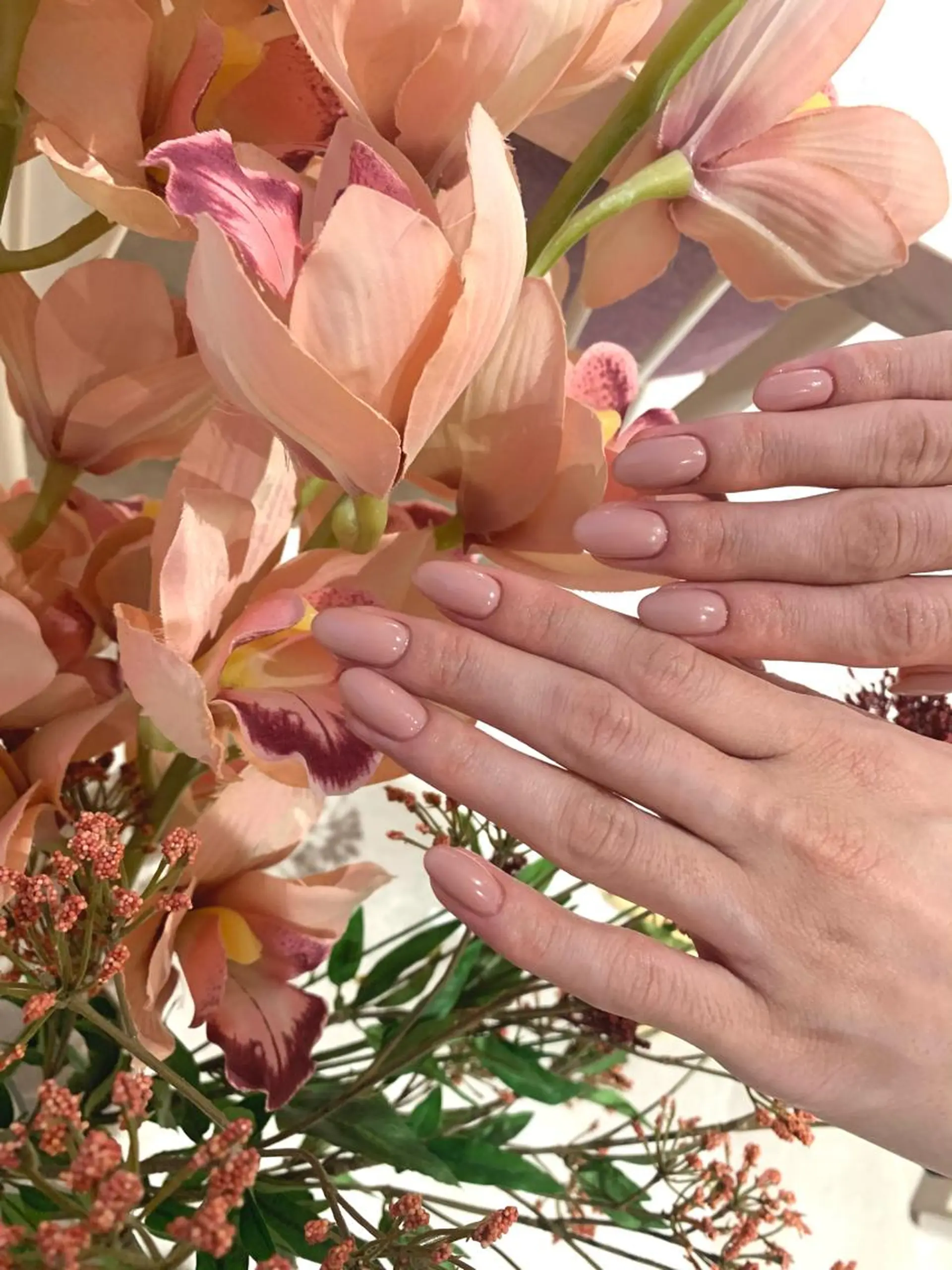 ネイル オフィスネイル ワンカラーネイル シンプルネイル ハンドネイル hiyo🫧ネイル /渋谷💍🎀のネイルデザイン