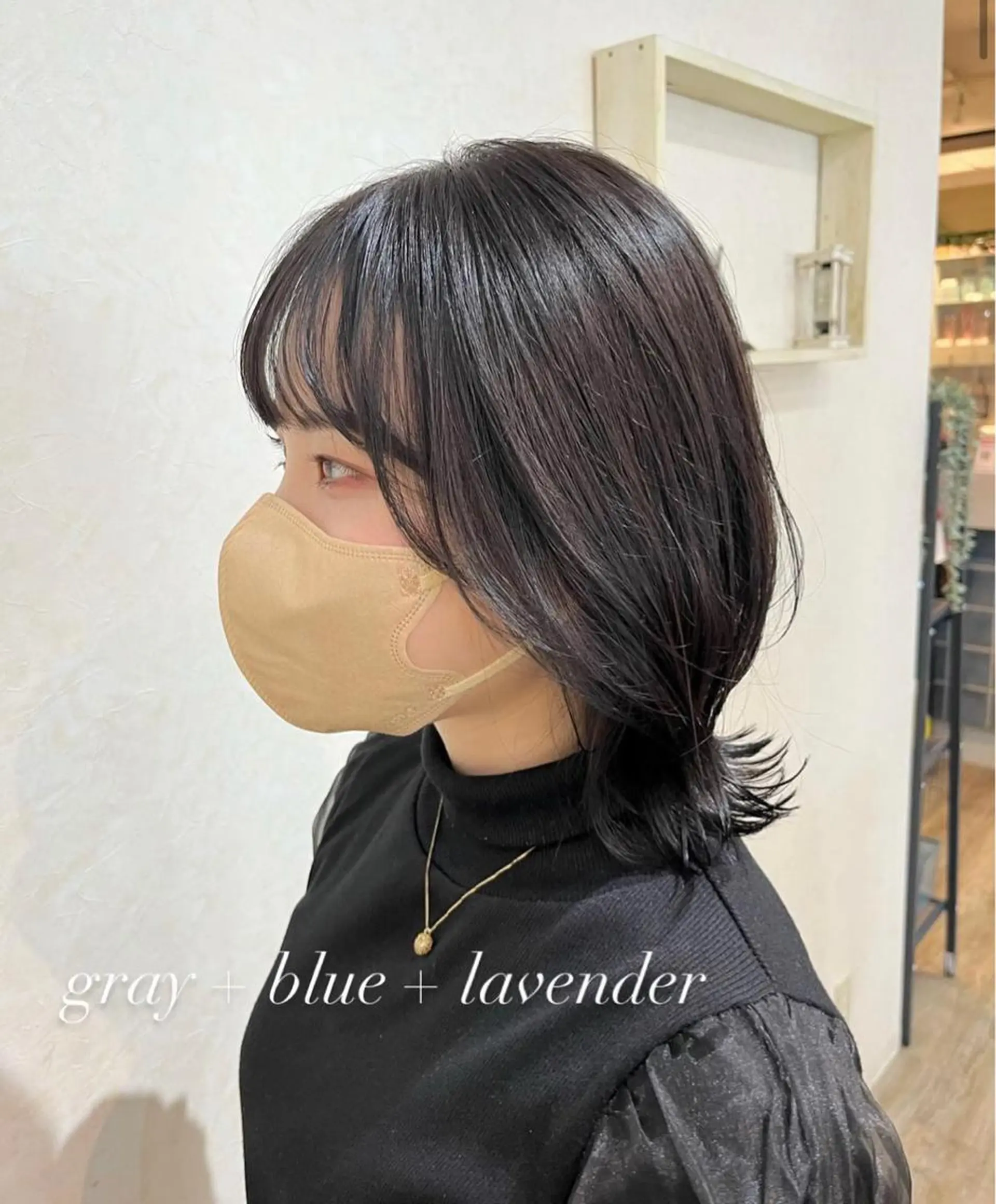 ミディアム カット 縮毛矯正 N°+aero 🤍ユメのヘアスタイル