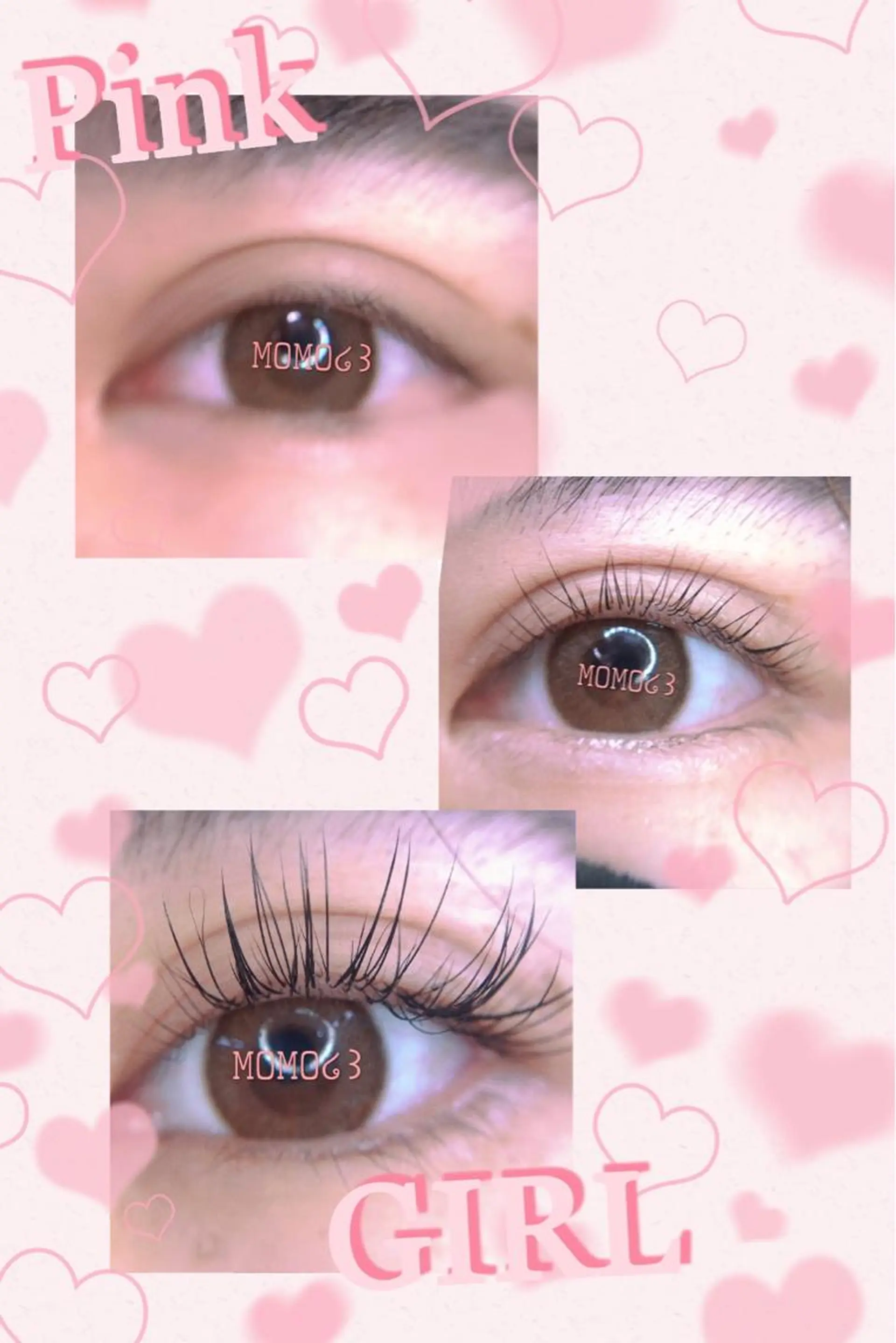 マツエク・マツパ Cカール ナチュラル パリジェンヌラッシュリフト モテデザインのプロ モモ🍑のマツエク・マツパデザイン