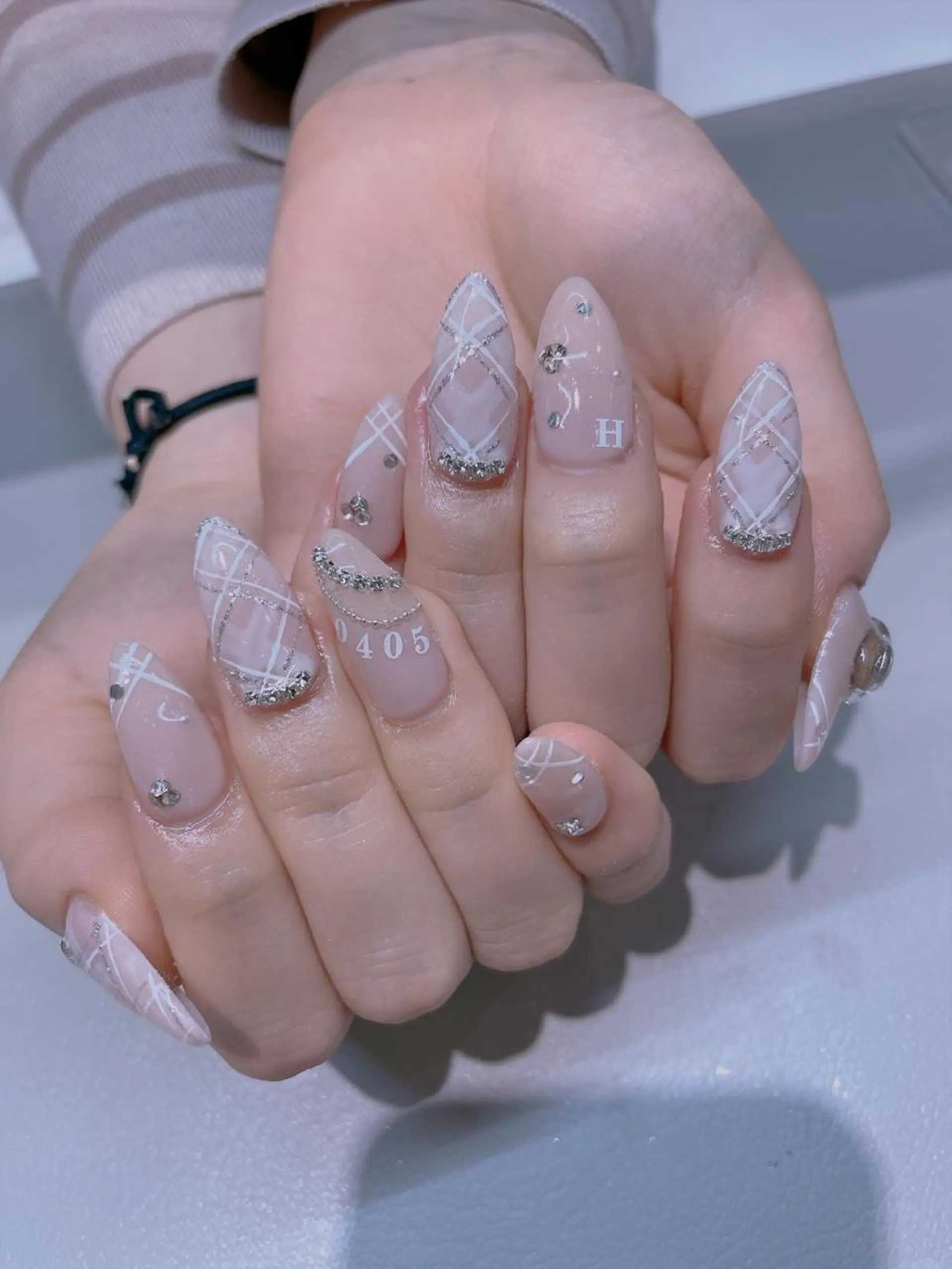 ネイル 長さだし専門店 M2　rikaのネイルデザイン