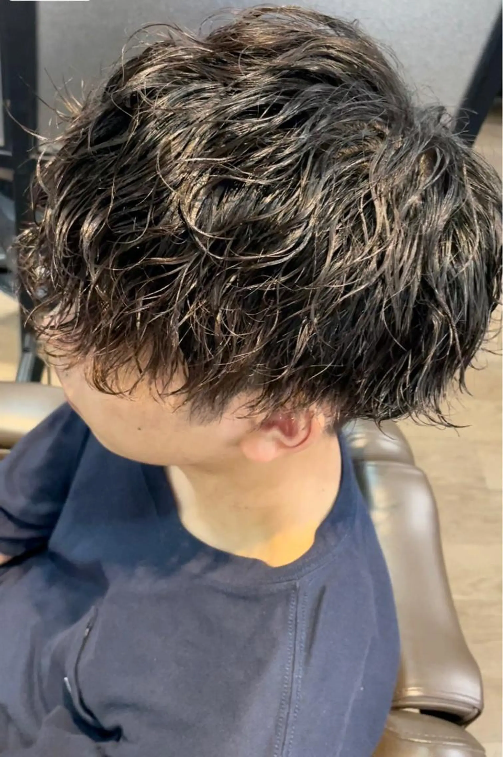 ショート パーマ メンズ 津田 祐岐のヘアスタイル