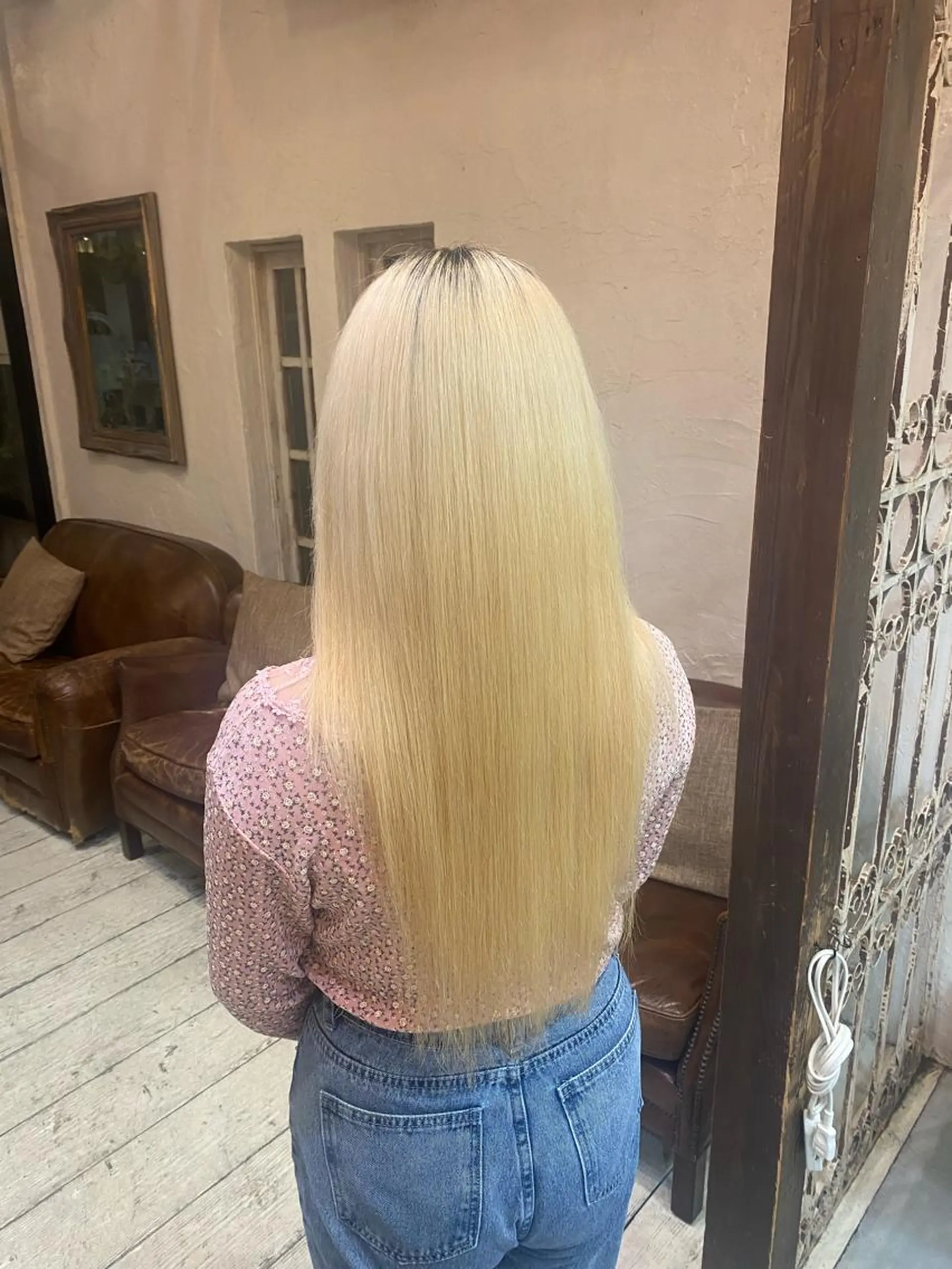 ロング トリートメント Belle 並木通り店所属・rena/ パーマ/カラーのヘアスタイル