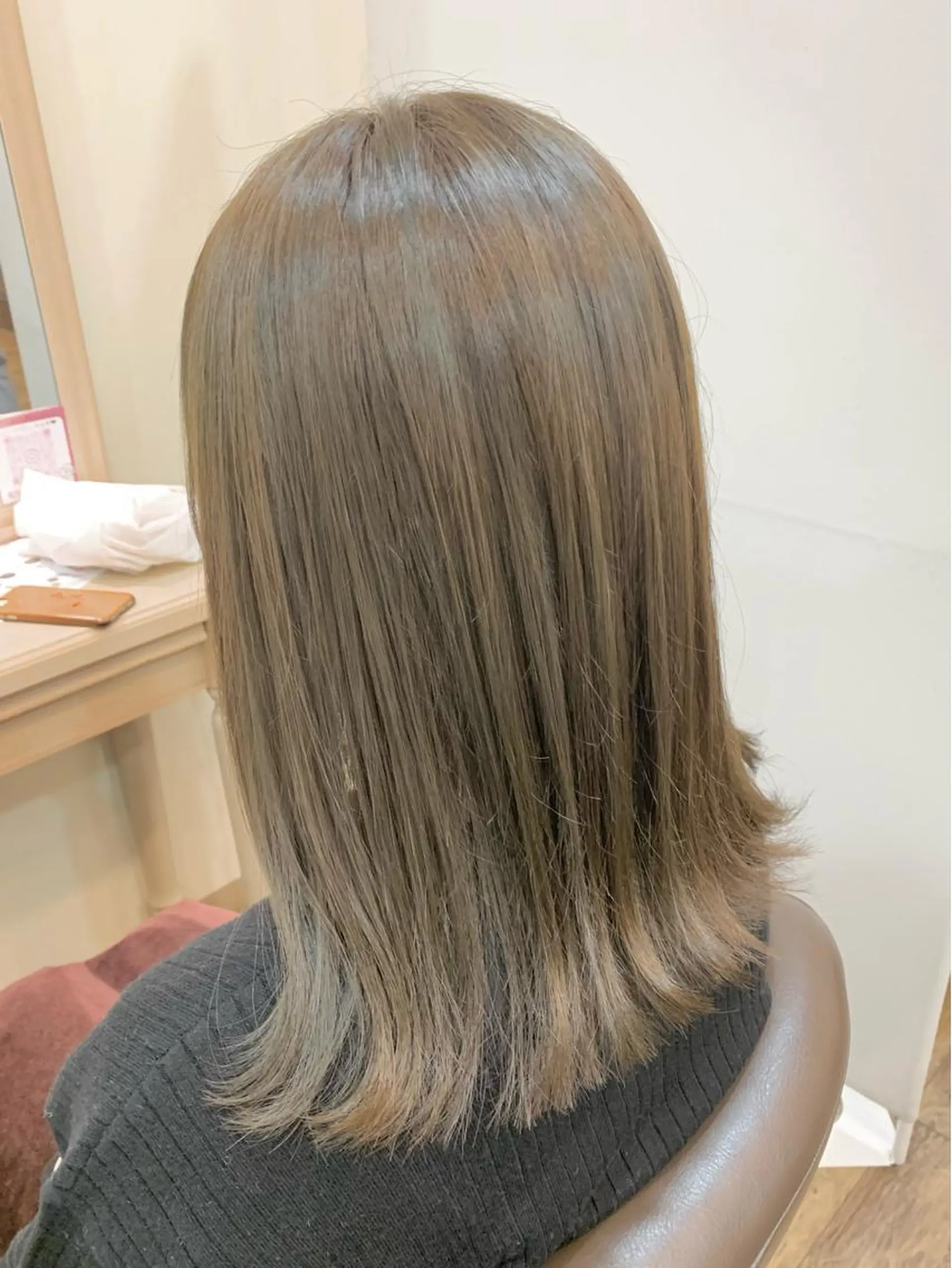 セミロング 福原遼華/小顔ショー ト/髪質改善のヘアスタイル