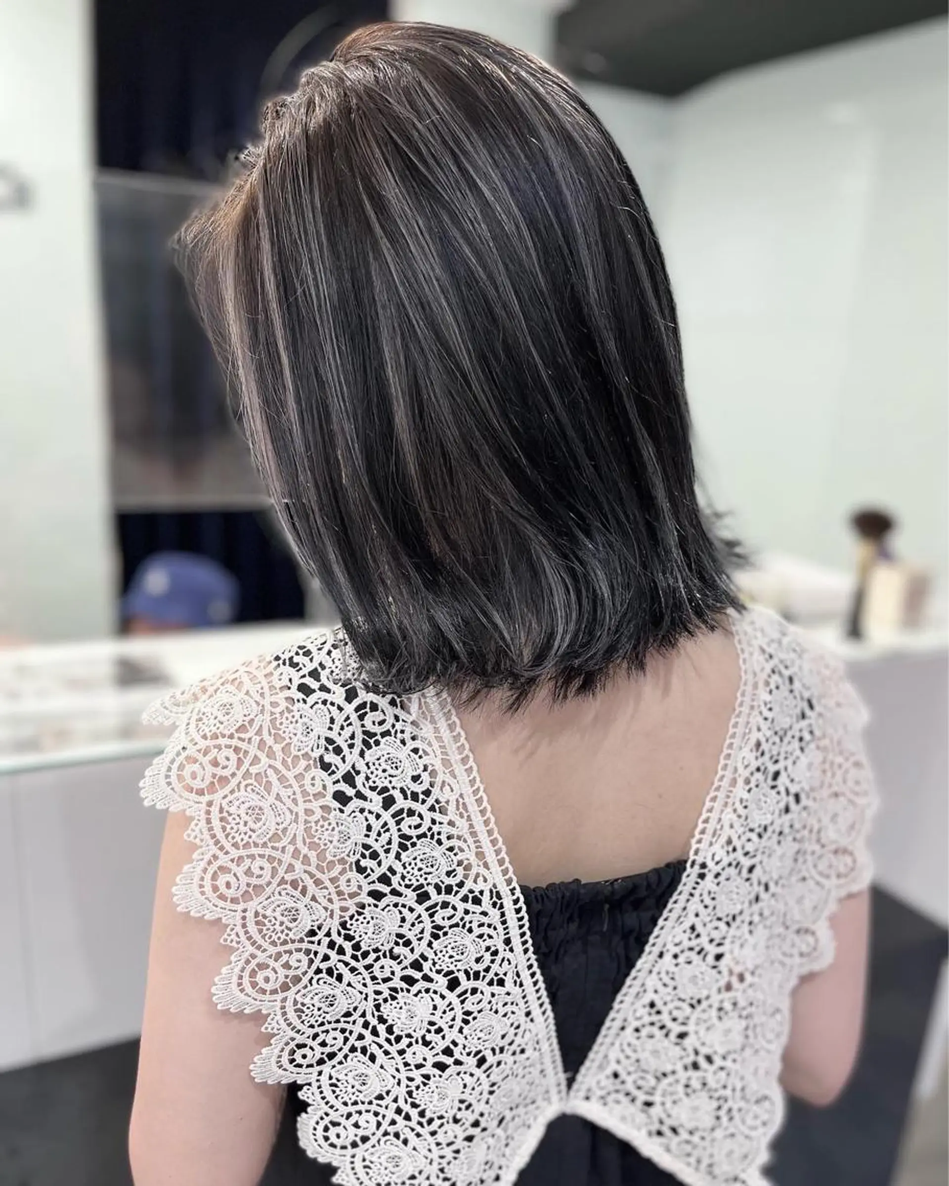 ミディアム カラー ブリーチ ハイライトカラー ハイトーンカラー ハイライト 🐺青木光太朗 ウルフ/レイヤー🐺のヘアスタイル