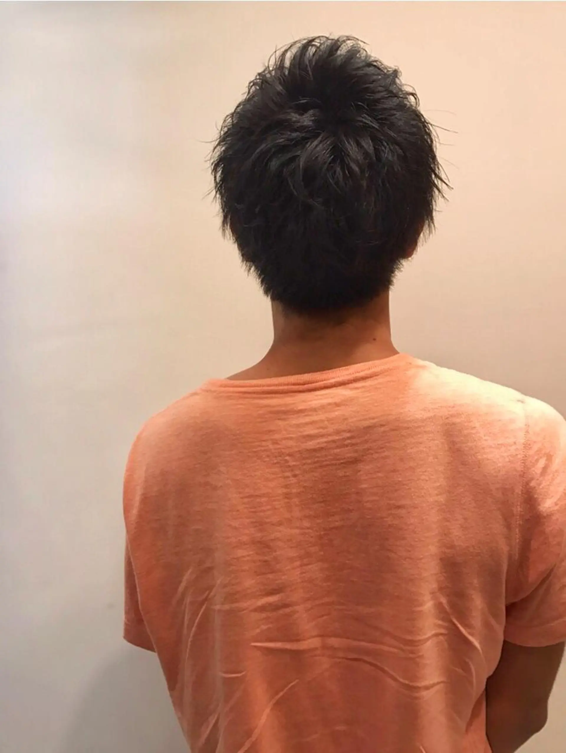 ショート パーマ メンズ マッシュ ツーブロック skin所属・中村 梨沙のマツエク・マツパデザイン