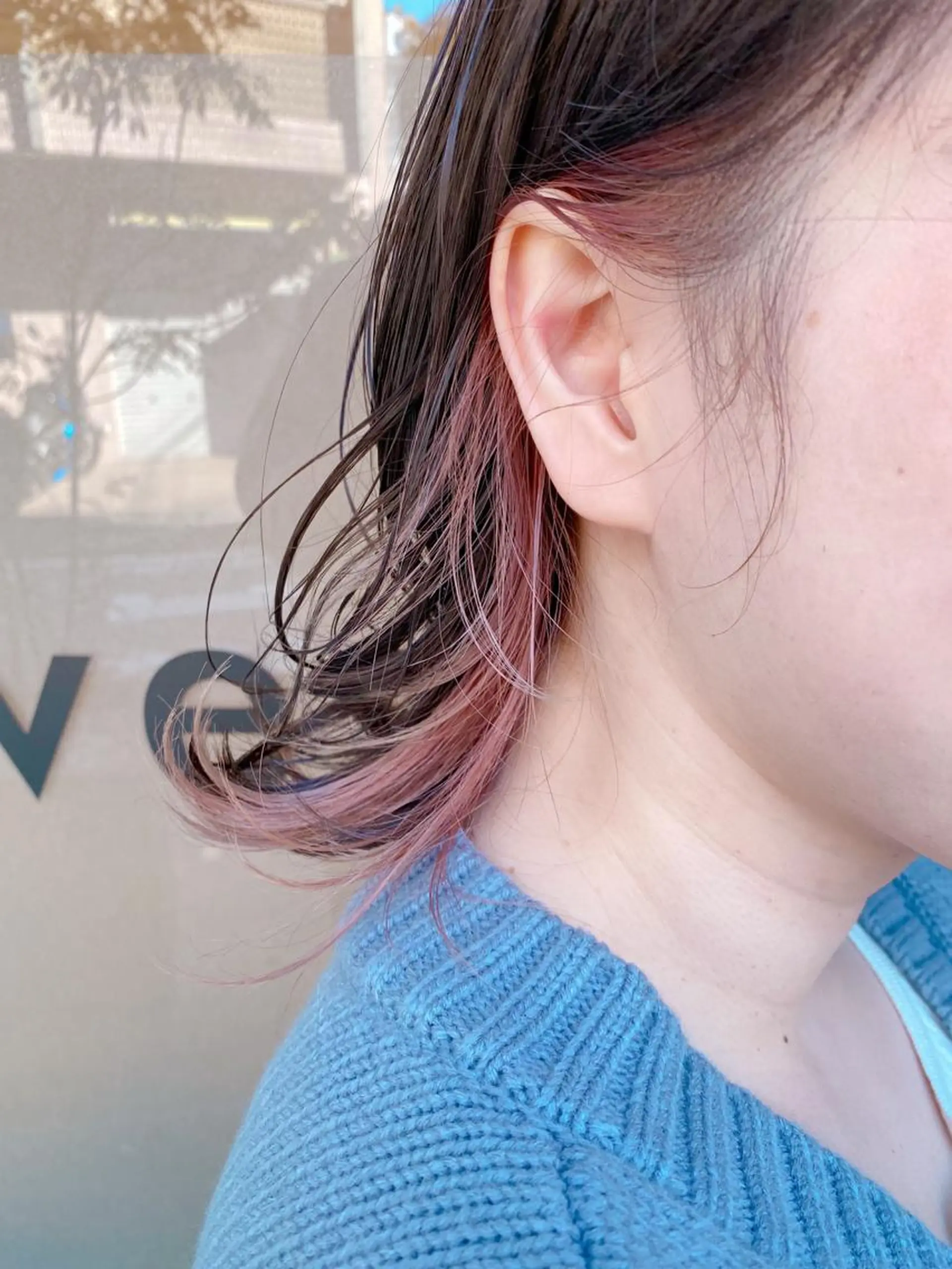 ミディアム カラー ﾊｲﾄｰﾝ/ｶﾗｰ/ 用賀/稲若健太郎のヘアスタイル