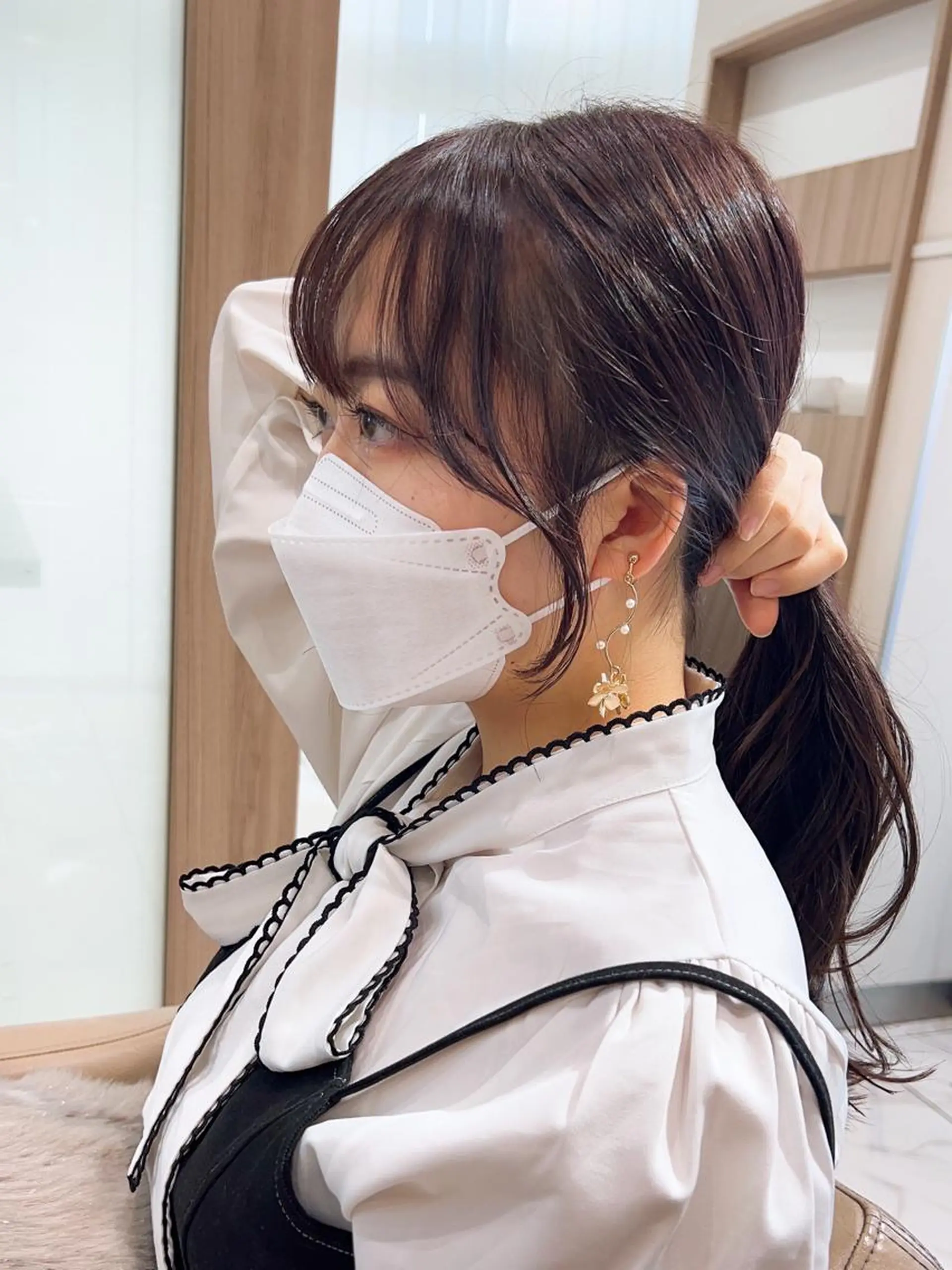 ロング カラー 顔周り🇰🇷韓国 レイヤー/いづみ💞のヘアスタイル