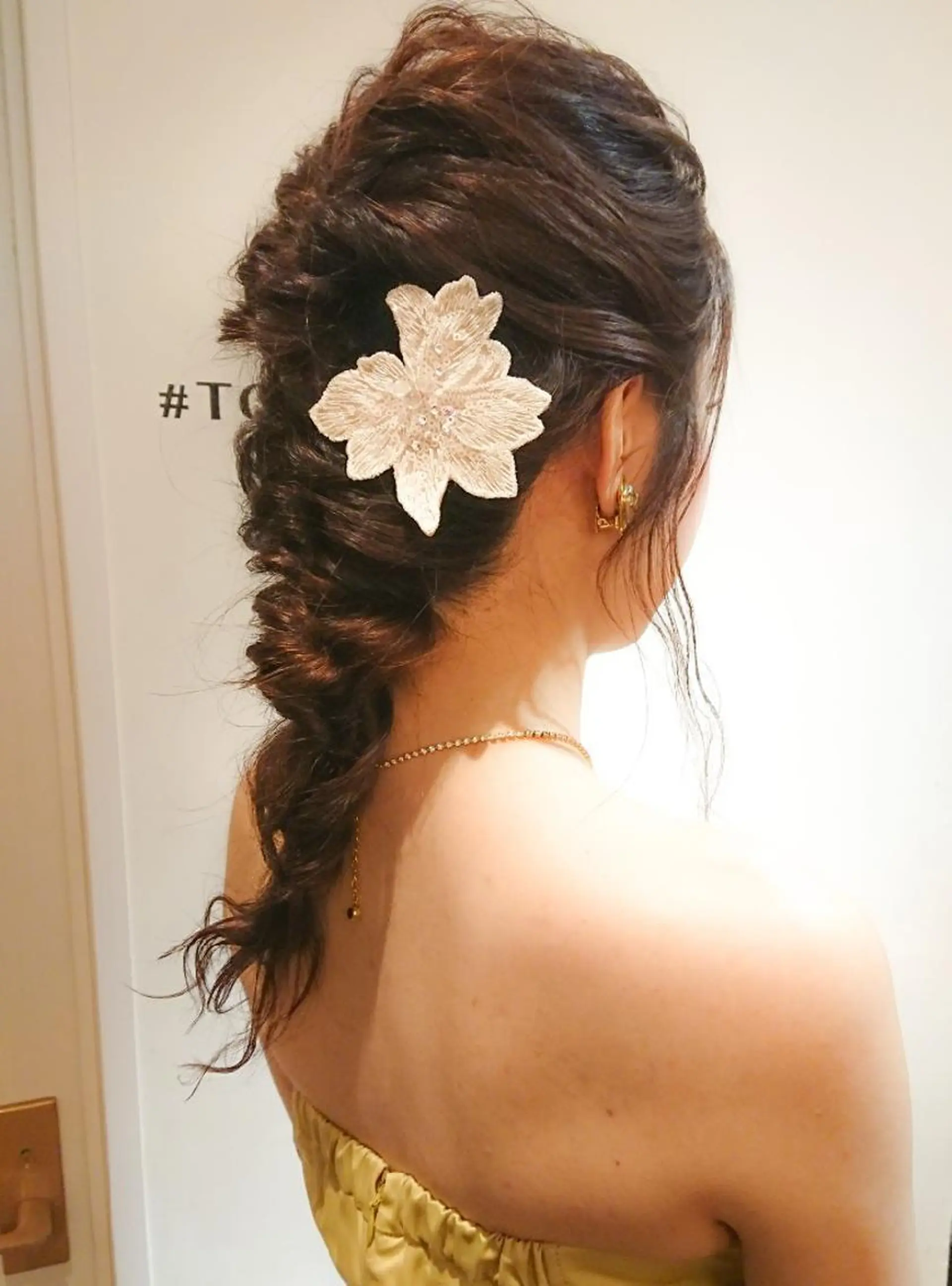 ヘアアレンジ ヘアセット HAIR WORKS HELM所属・ショート✨ボブ✨代表 新田見美仁のヘアスタイル