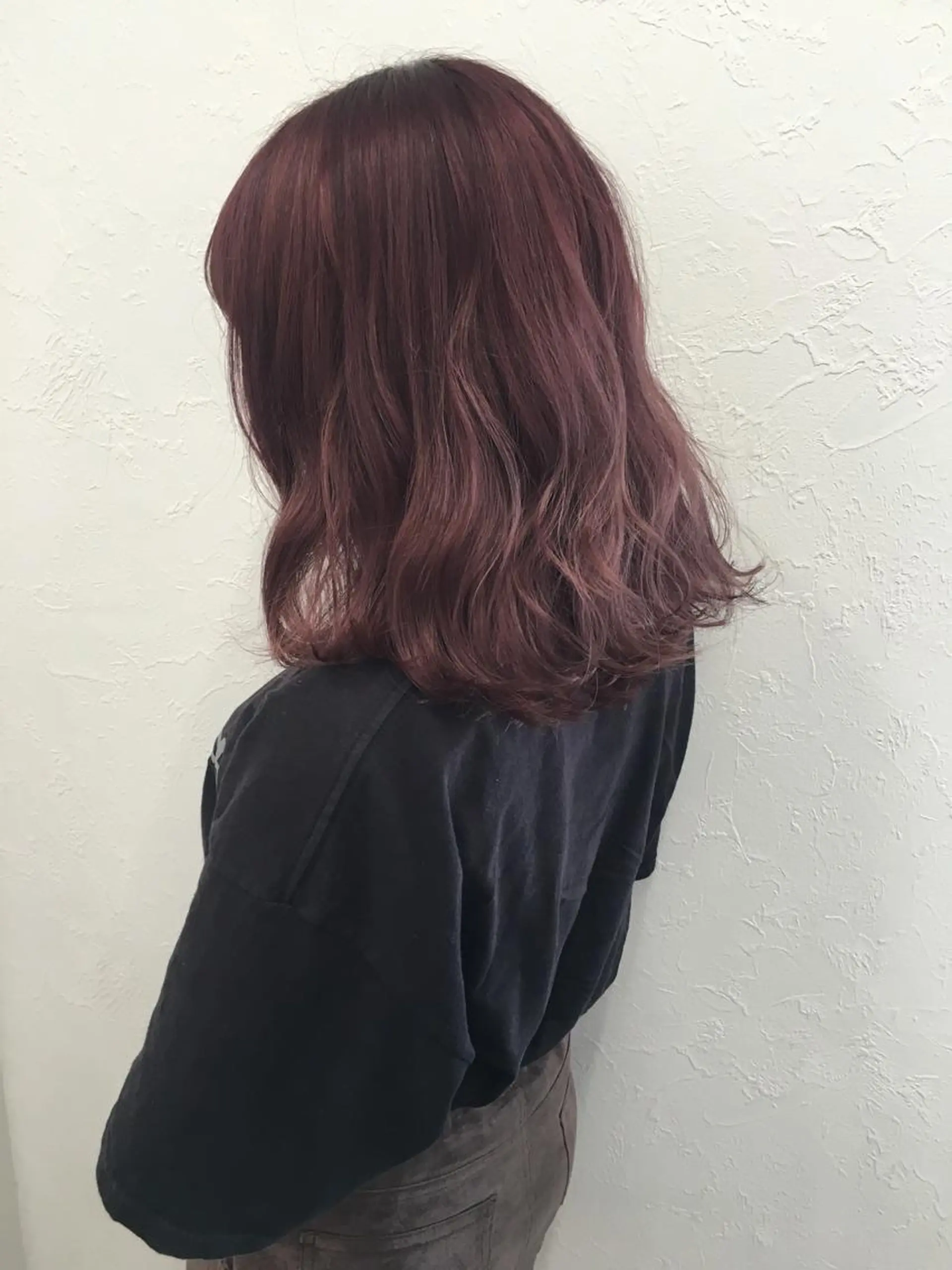 セミロング カラー ブリーチ ケアブリーチ ダブルカラー ラベンダーカラー ピンクカラー ヘアカラー 2nd所属・🤍2nd🤍田所 美希のヘアスタイル