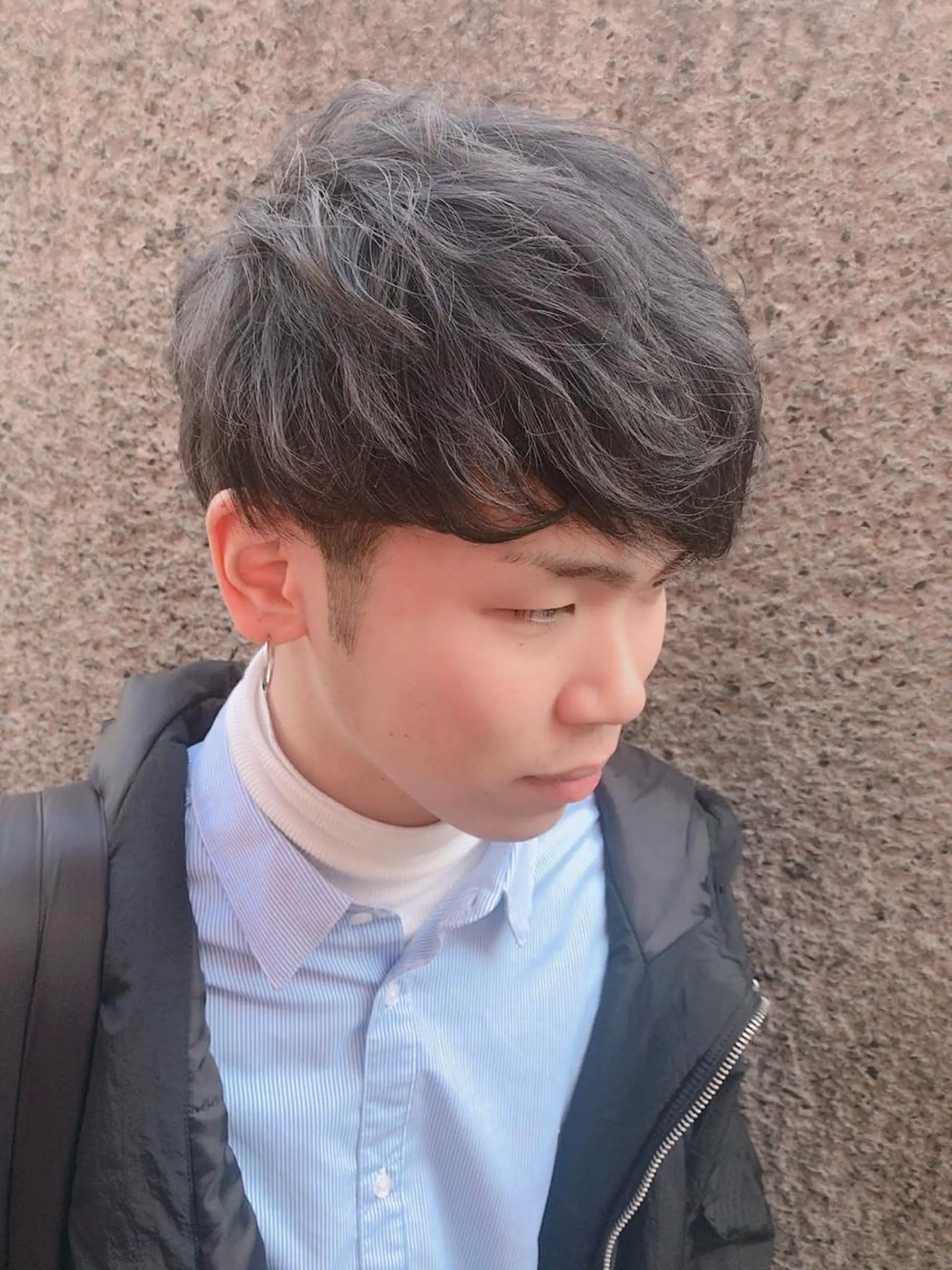 ショート カラー パーマ ヘアアレンジ メンズ メンズパーマ カット ヘアカラー CHIC share salon所属・ちこ .のヘアスタイル