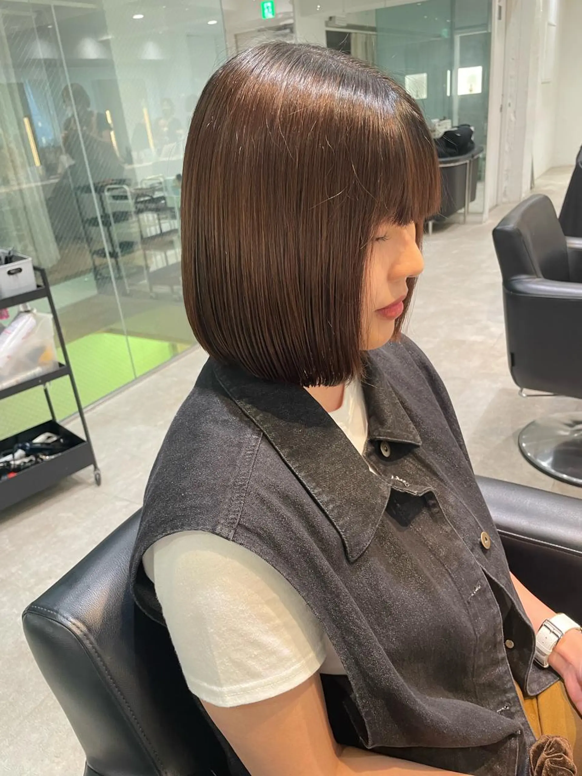 ミディアム AITOKYO 渋谷店所属・AI TOKYO渋谷 /駿佑のヘアスタイル