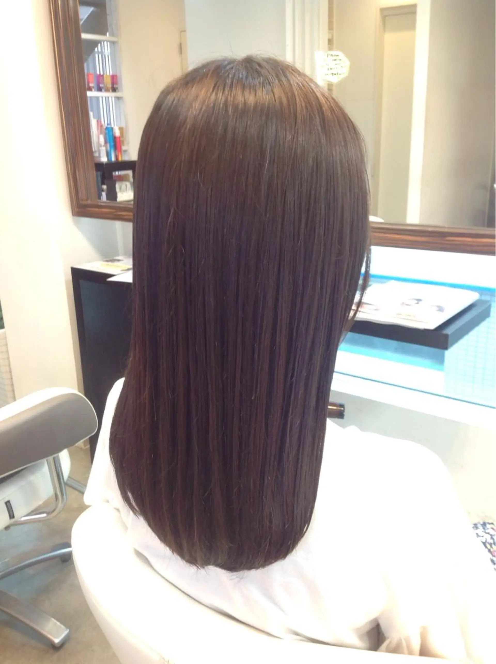 ロング 榎園 由美のヘアスタイル