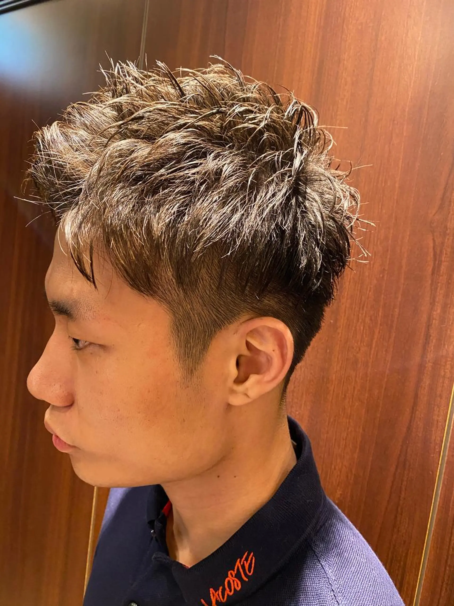 ショート パーマ メンズ メンズ/無料カット /齋藤郁美のヘアスタイル