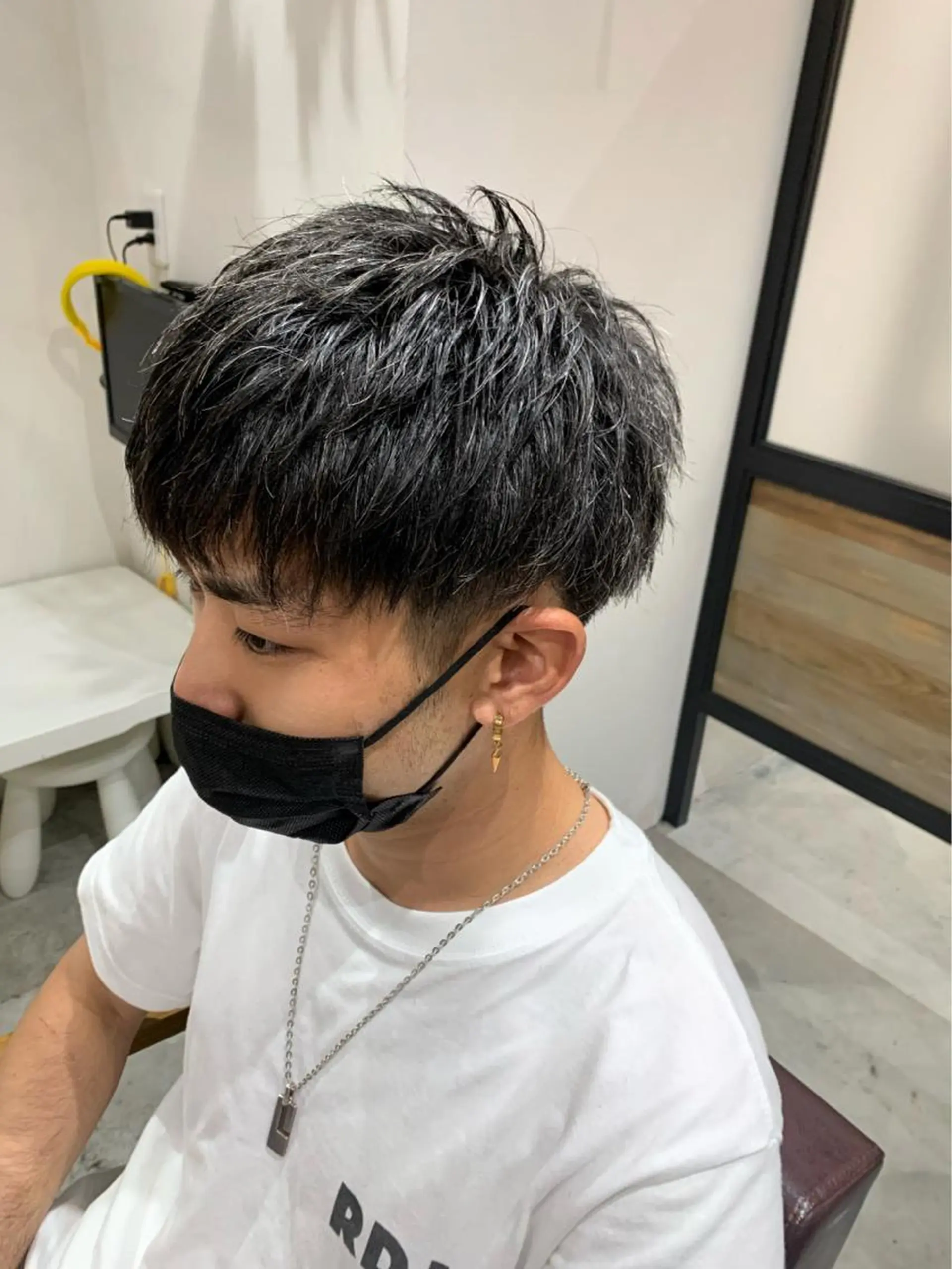 メンズ マッシュ LITTLE _KATOのヘアスタイル